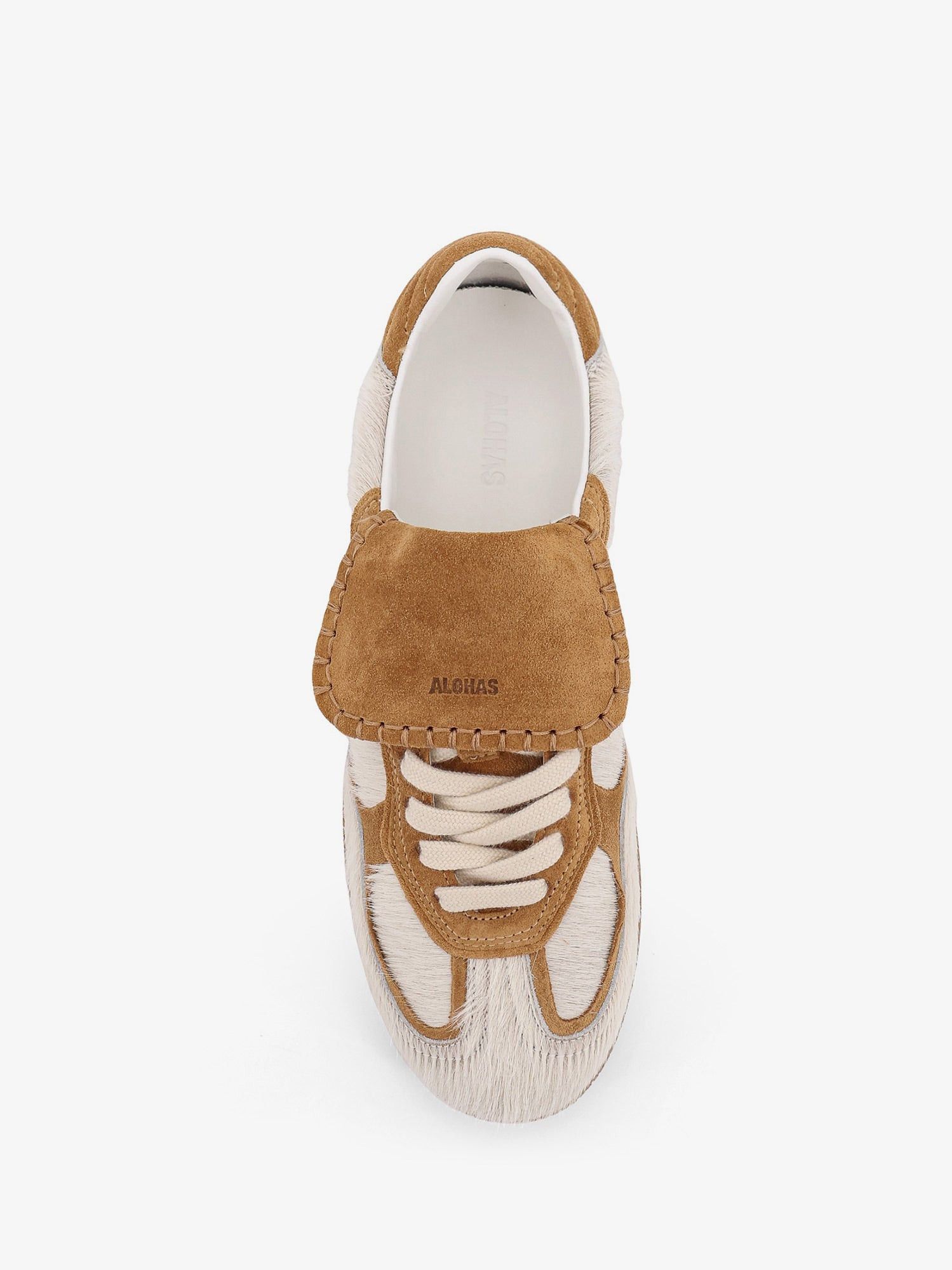 ALOHAS Tb.490 Pony Skin Low-Top Sneakers With Suede Inserts Size US 10 / IT 40 - 5 Thumbnail