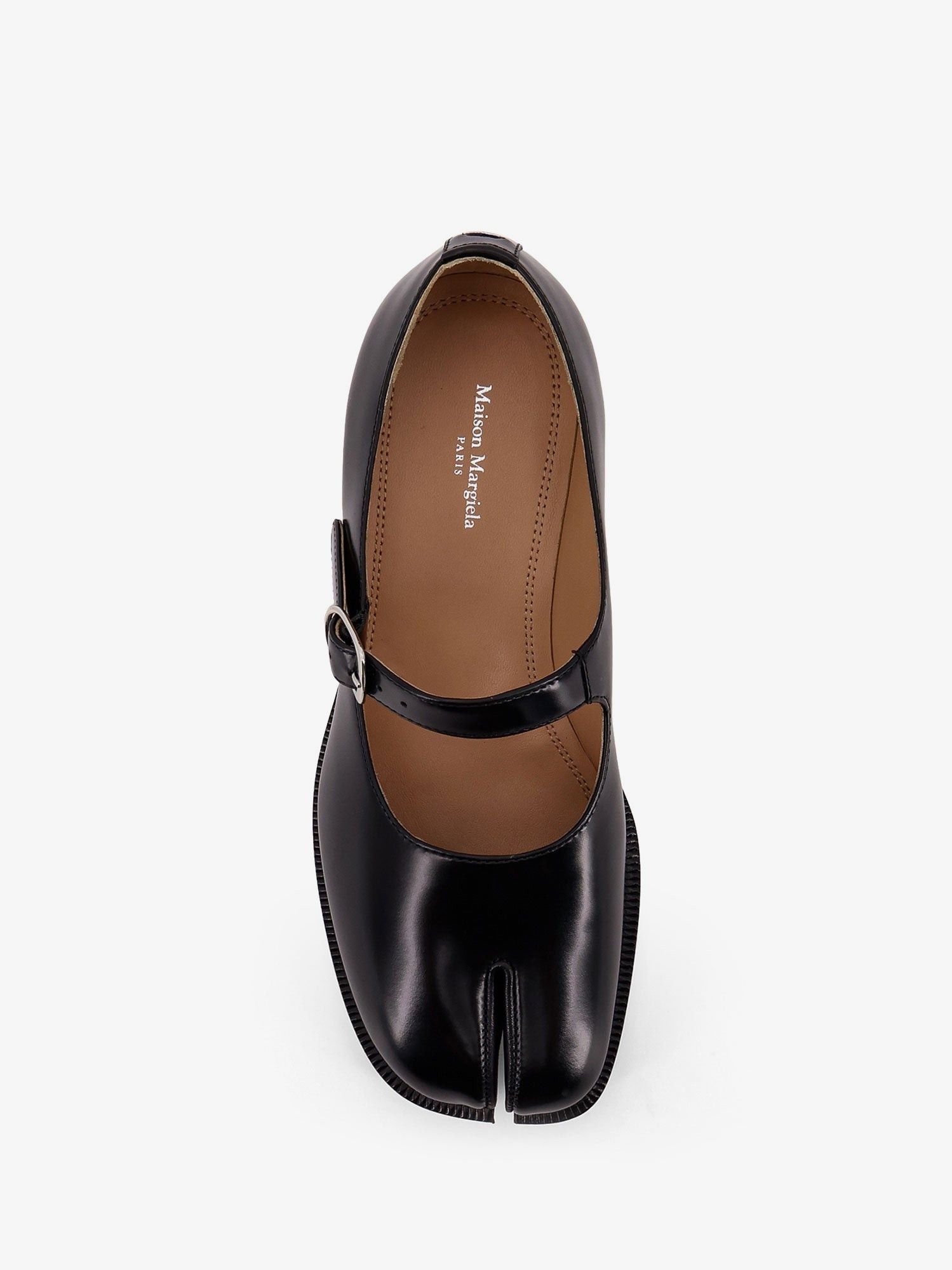 Maison Margiela Tabi Leather Ballerinas Size US 10 / IT 40 - 5 Thumbnail