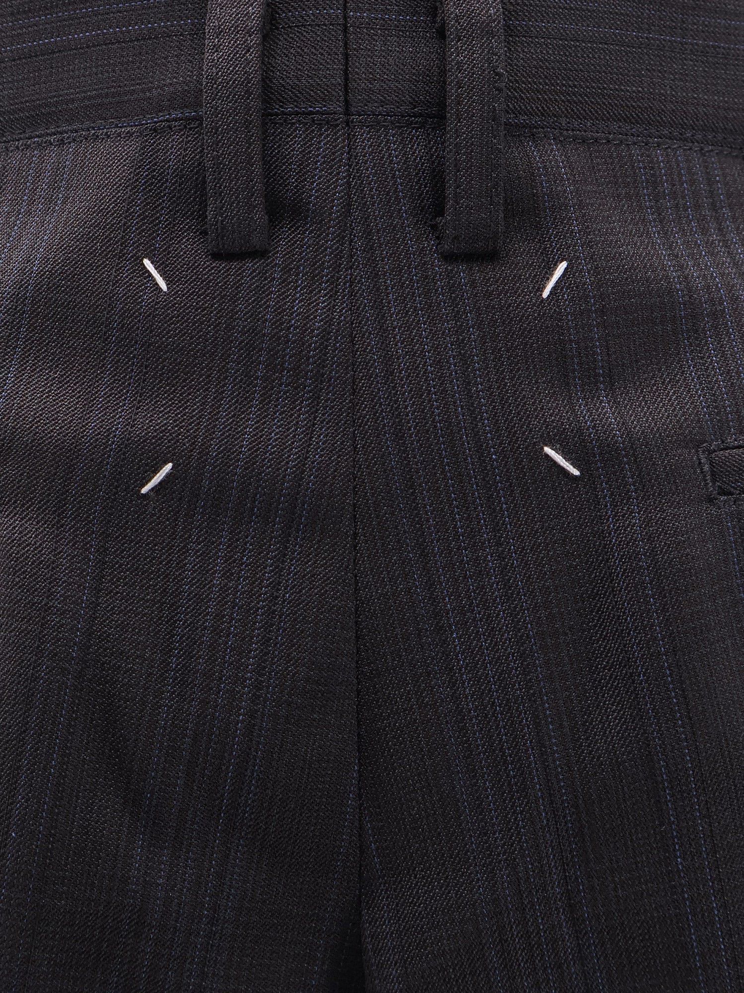 Maison Margiela Striped Virgin Wool Shorts Size 30" / US 8 / IT 44 - 3 Thumbnail