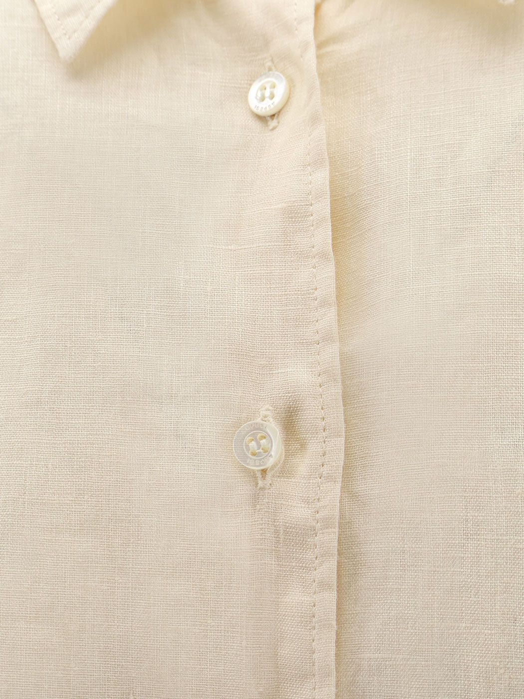 Aspesi "Vissuto" Linen Shirt Size S / US 4 / IT 40 - 3 Thumbnail