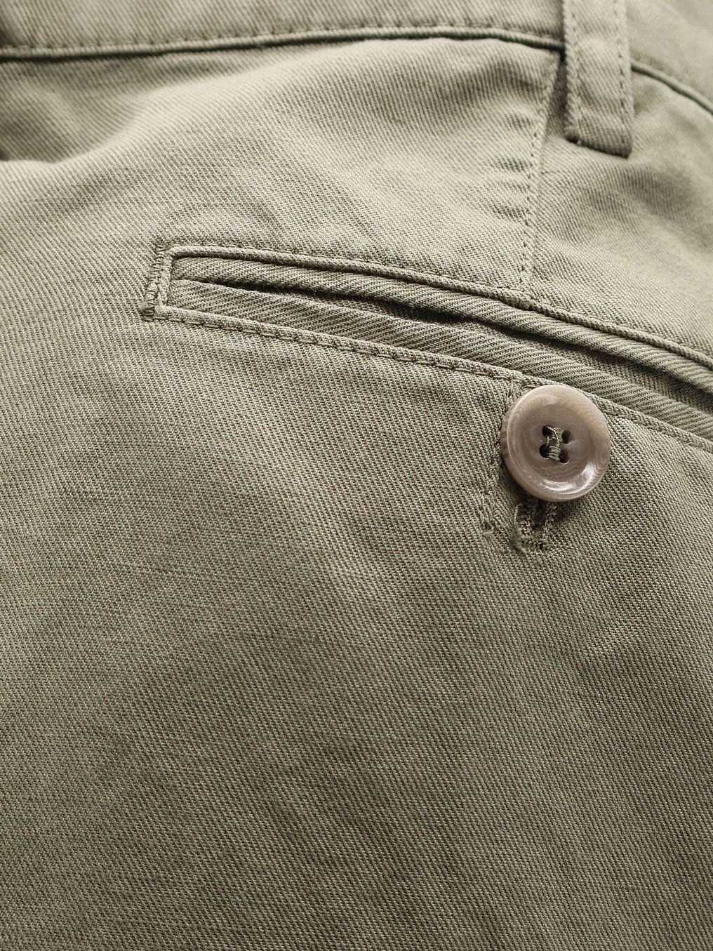 Aspesi Cotton And Linen Shorts Size 27" / US 4 / IT 40 - 3 Thumbnail