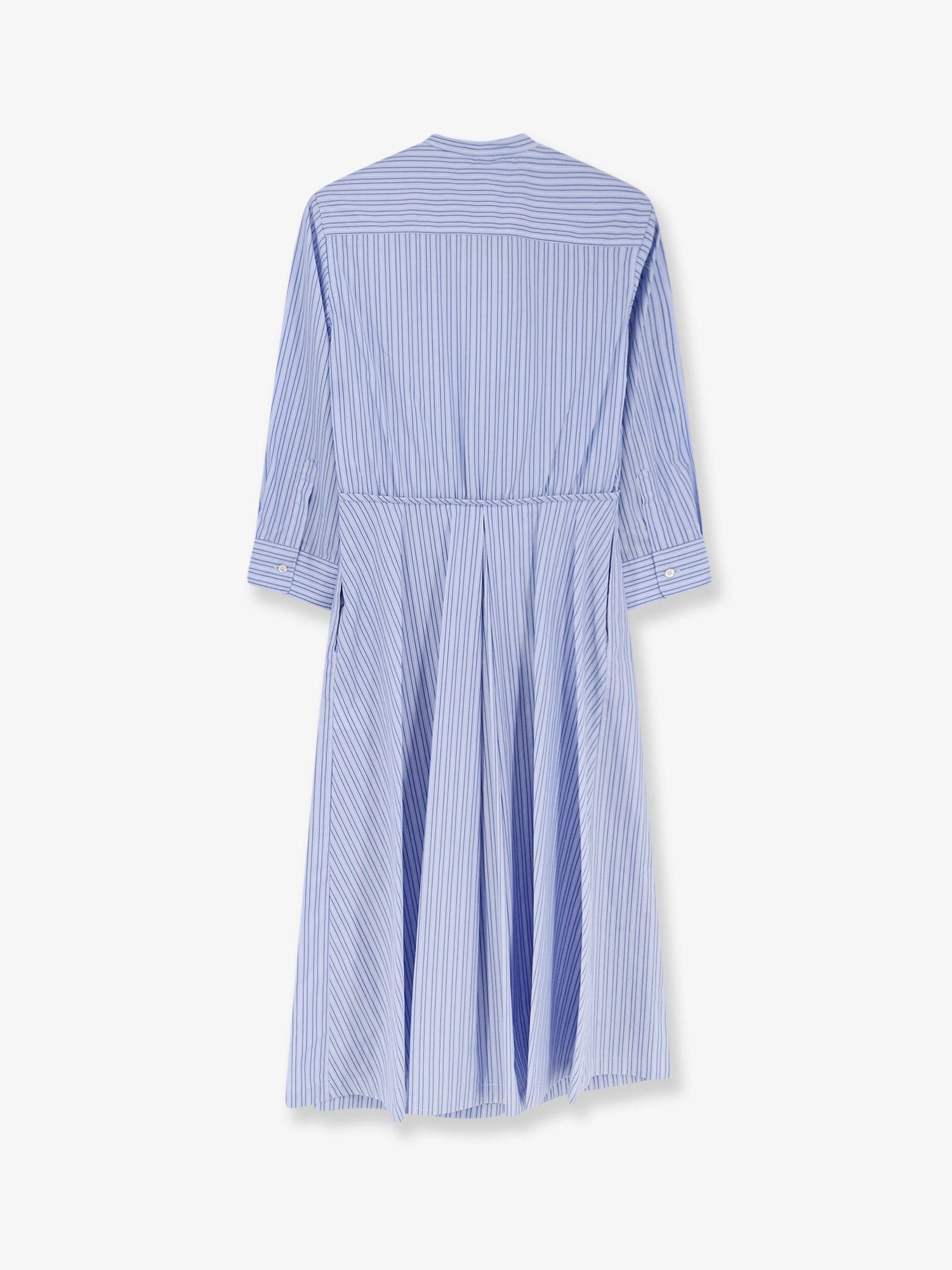 Aspesi Striped Cotton Dress Size M / US 6-8 / IT 42-44 - 2 Thumbnail