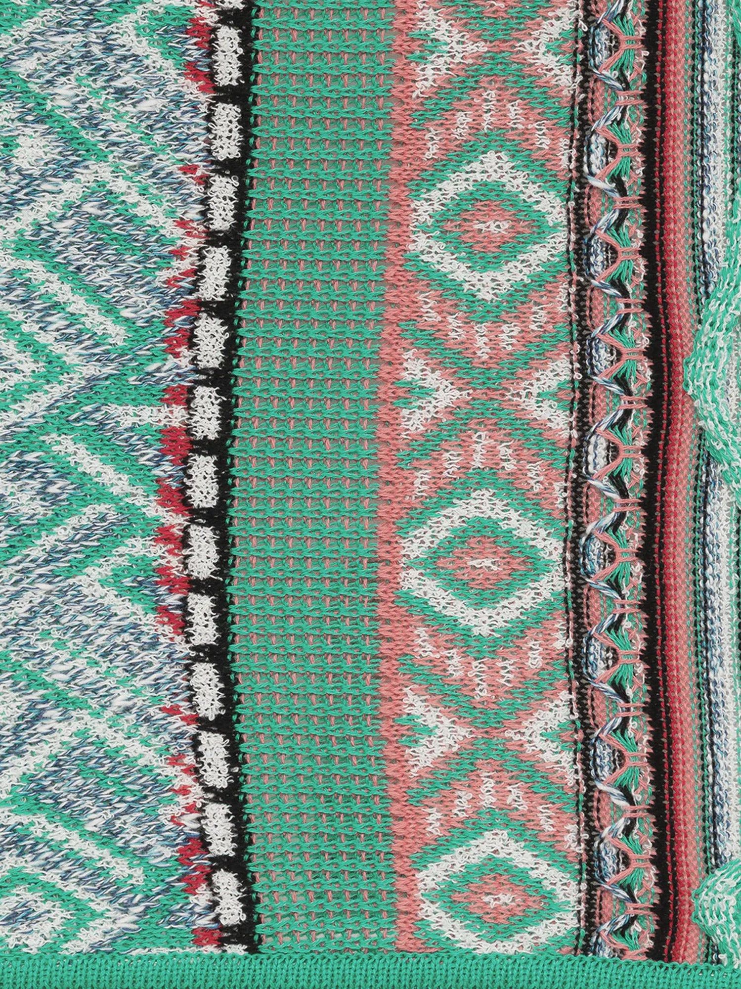Laneus Multicolored Cotton Skirt Size 27" / US 4 / IT 40 - 3 Thumbnail