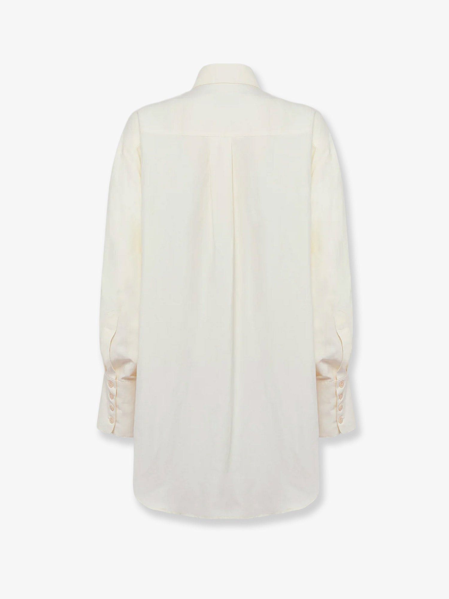 Laneus Over Viscose And Linen Shirt Size M / US 6-8 / IT 42-44 - 2 Thumbnail