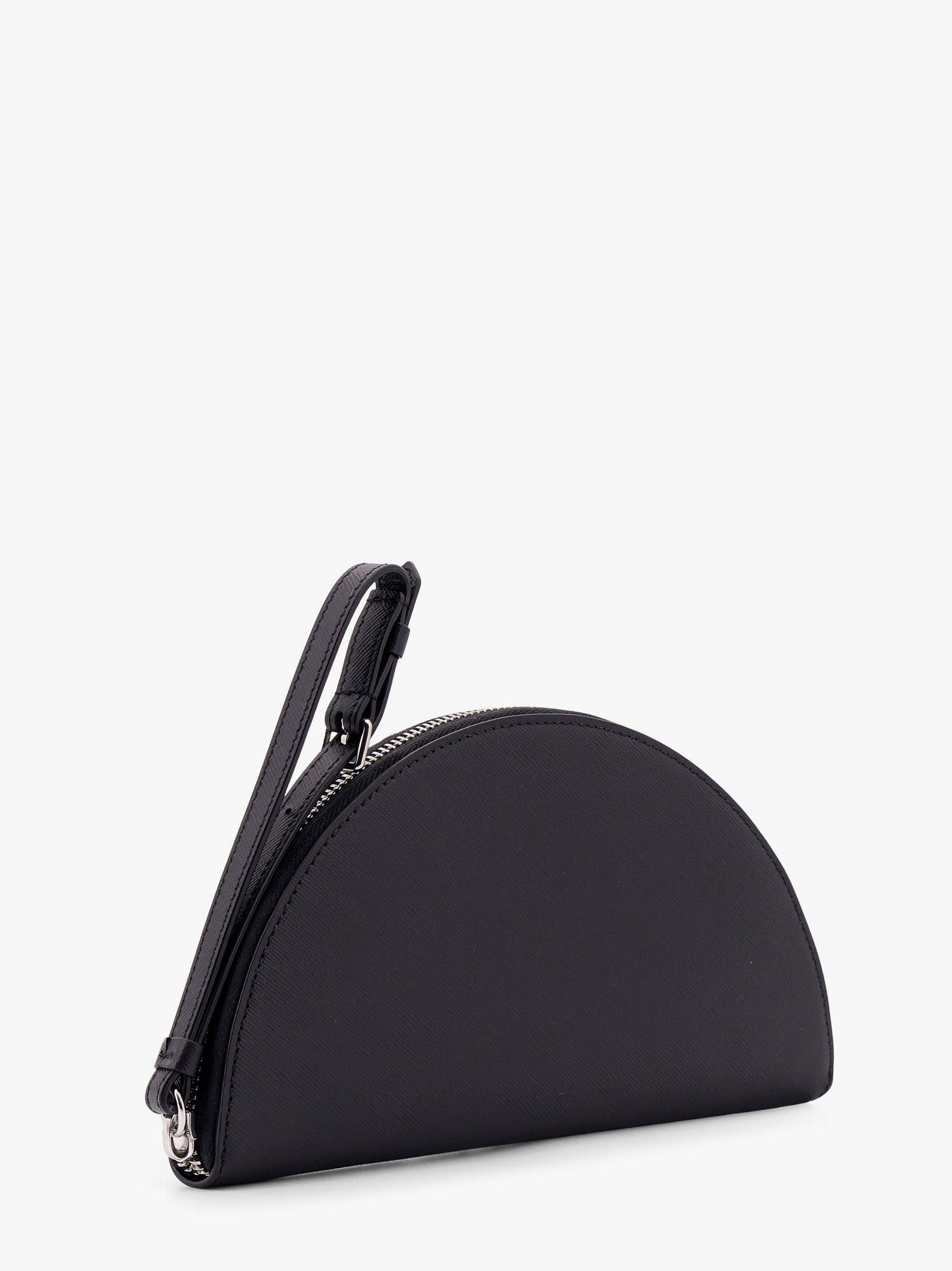 Maison Margiela Leather Pochette With Iconic Four Stitched Detail Size ONE SIZE - 4 Thumbnail