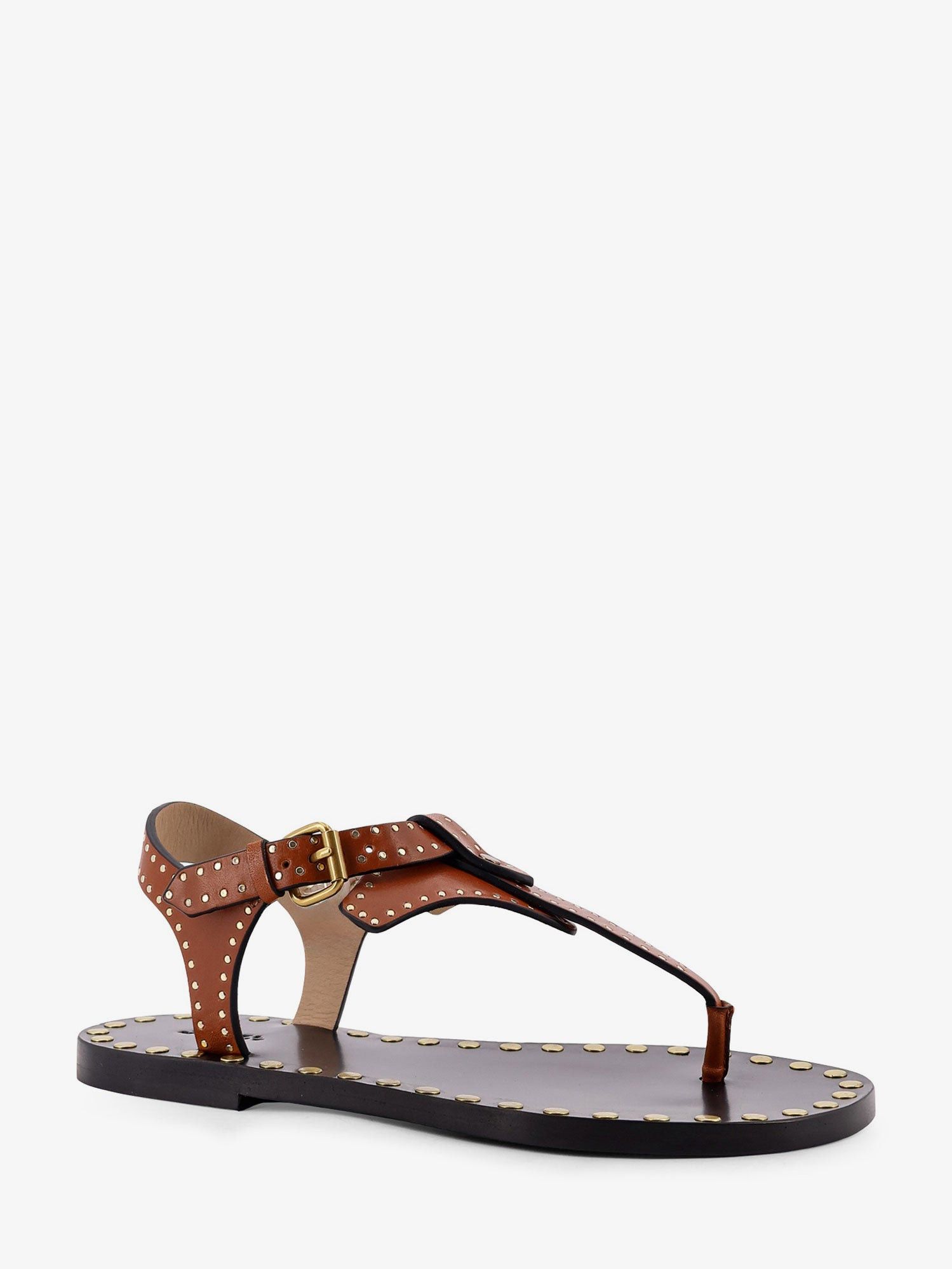 Isabel Marant Joonya Flat Leather Sandals Size US 6 / IT 36 - 2 Thumbnail