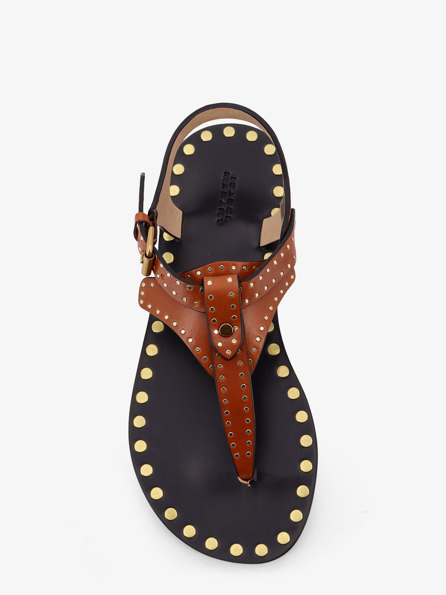 Isabel Marant Joonya Flat Leather Sandals Size US 8 / IT 38 - 4 Thumbnail