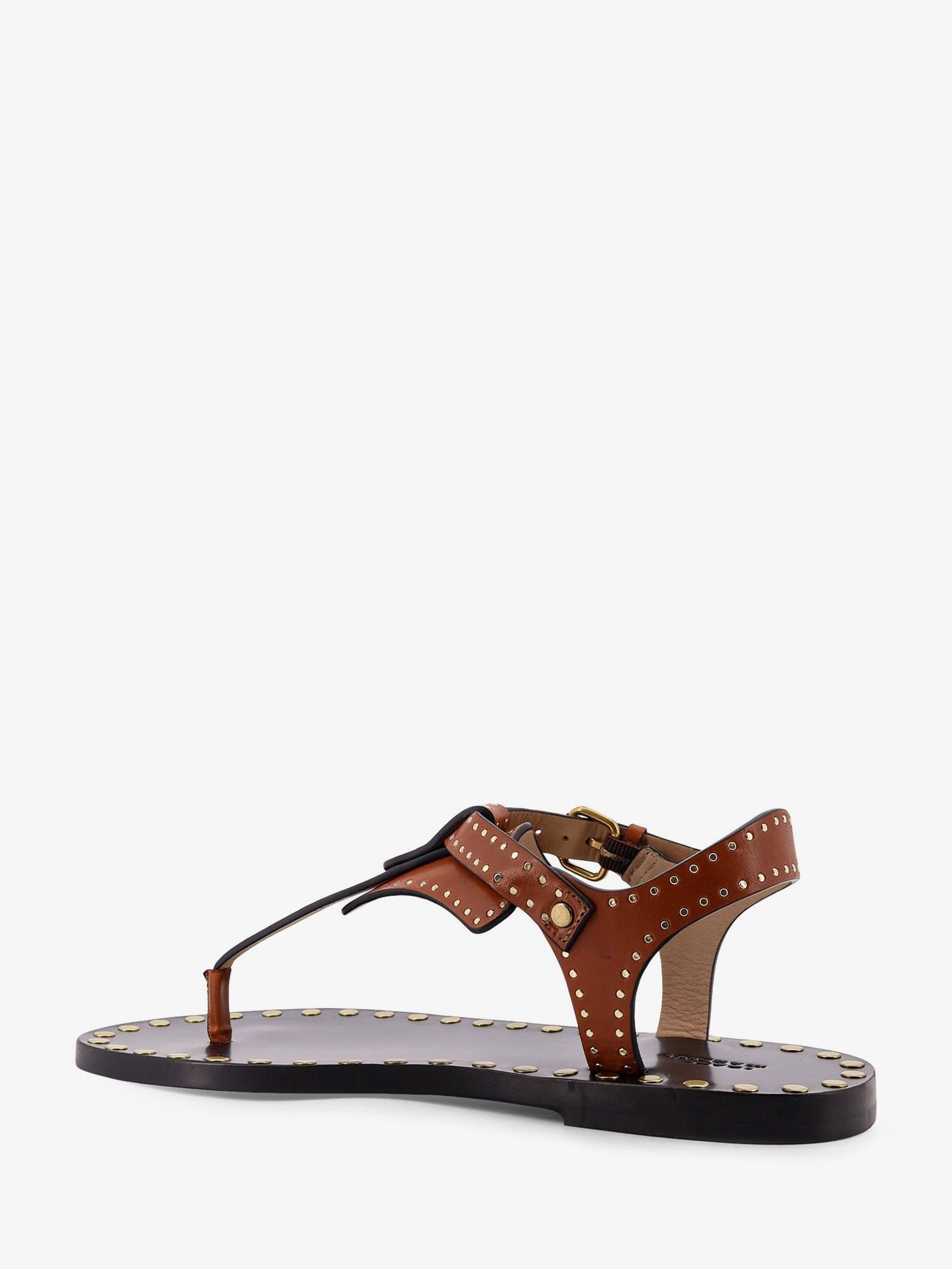 Isabel Marant Joonya Flat Leather Sandals Size US 9 / IT 39 - 3 Thumbnail