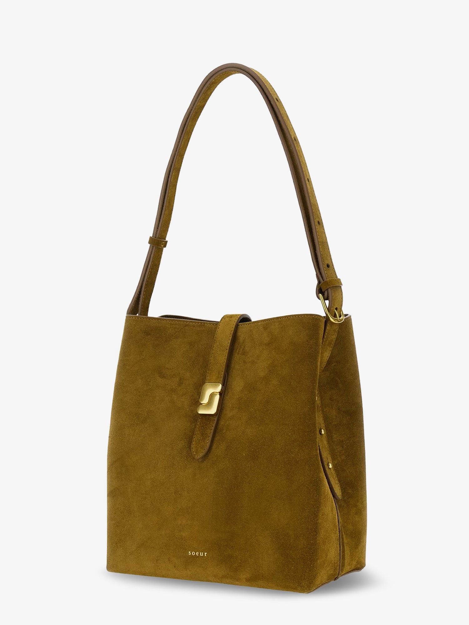 Soeur Bello Suede Shoulder Bag Size ONE SIZE - 3 Thumbnail