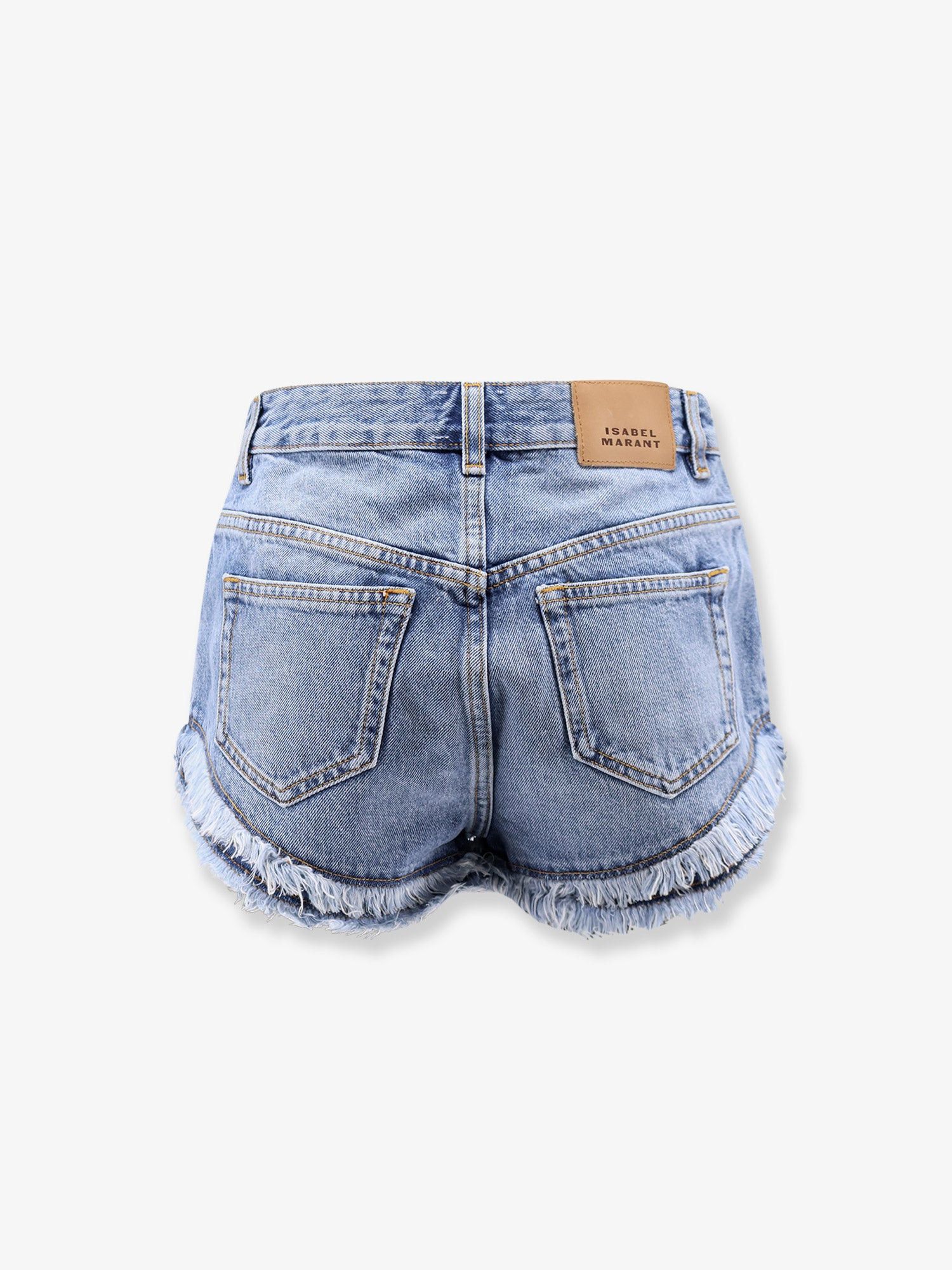 Isabel Marant Eneidala Denim Shorts Size 27" / US 4 / IT 40 - 2 Thumbnail