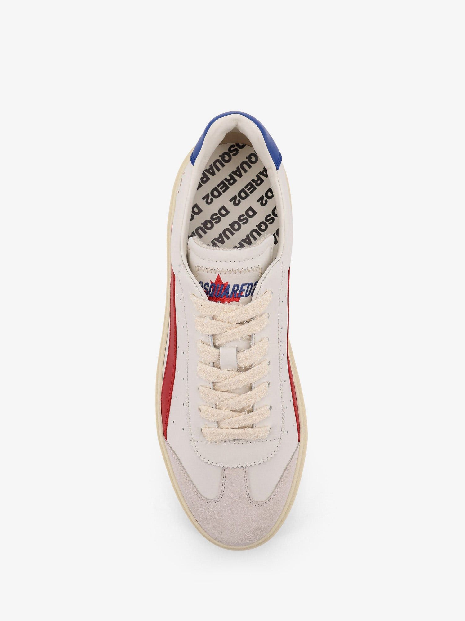 Dsquared2 Rider Leather Low-Top Sneakers Size US 12 / EU 45 - 5 Thumbnail