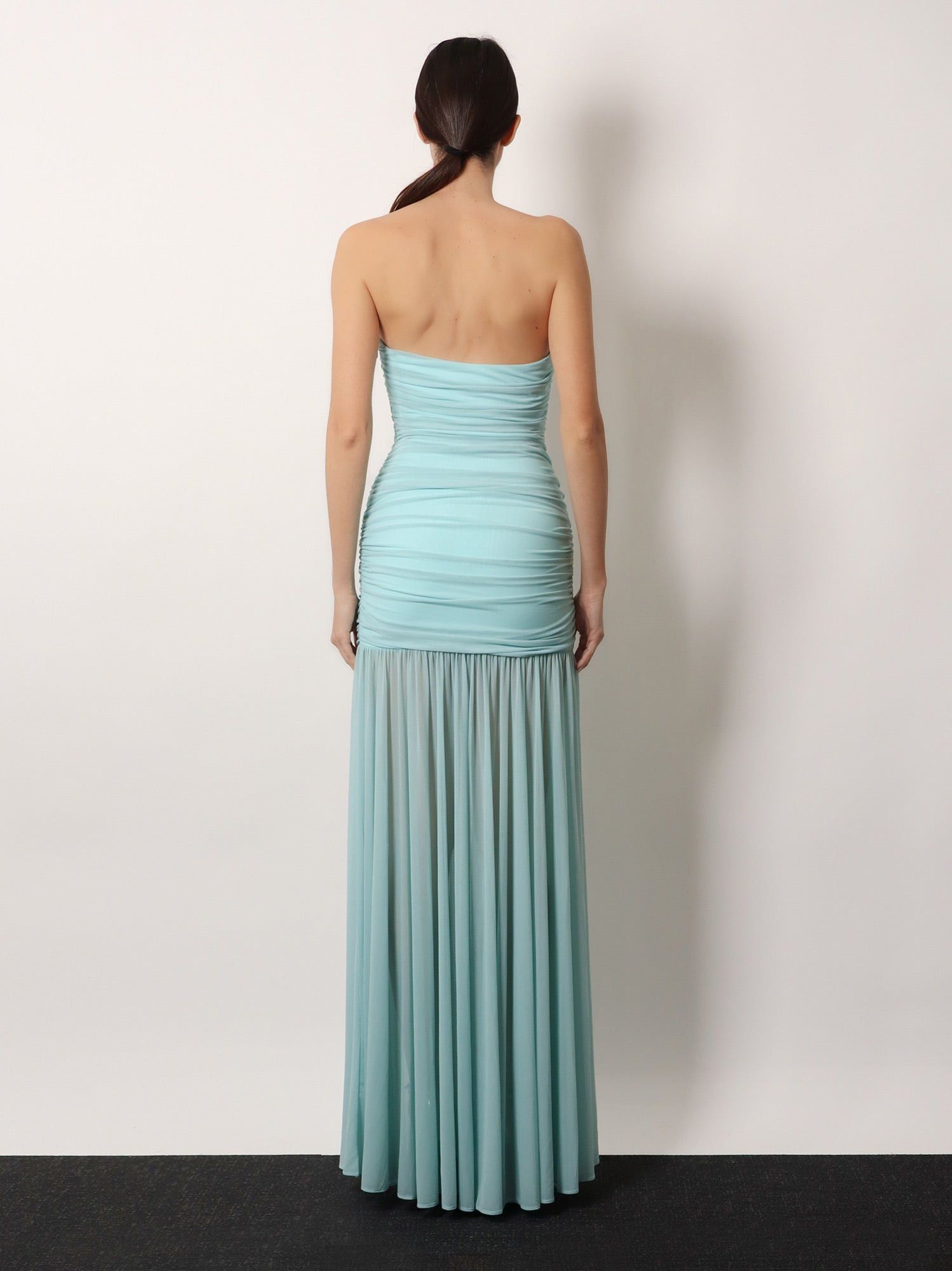 Retrofete Stretch Fabric Adele Long Dress Size L / US 10 / IT 46 - 5 Thumbnail