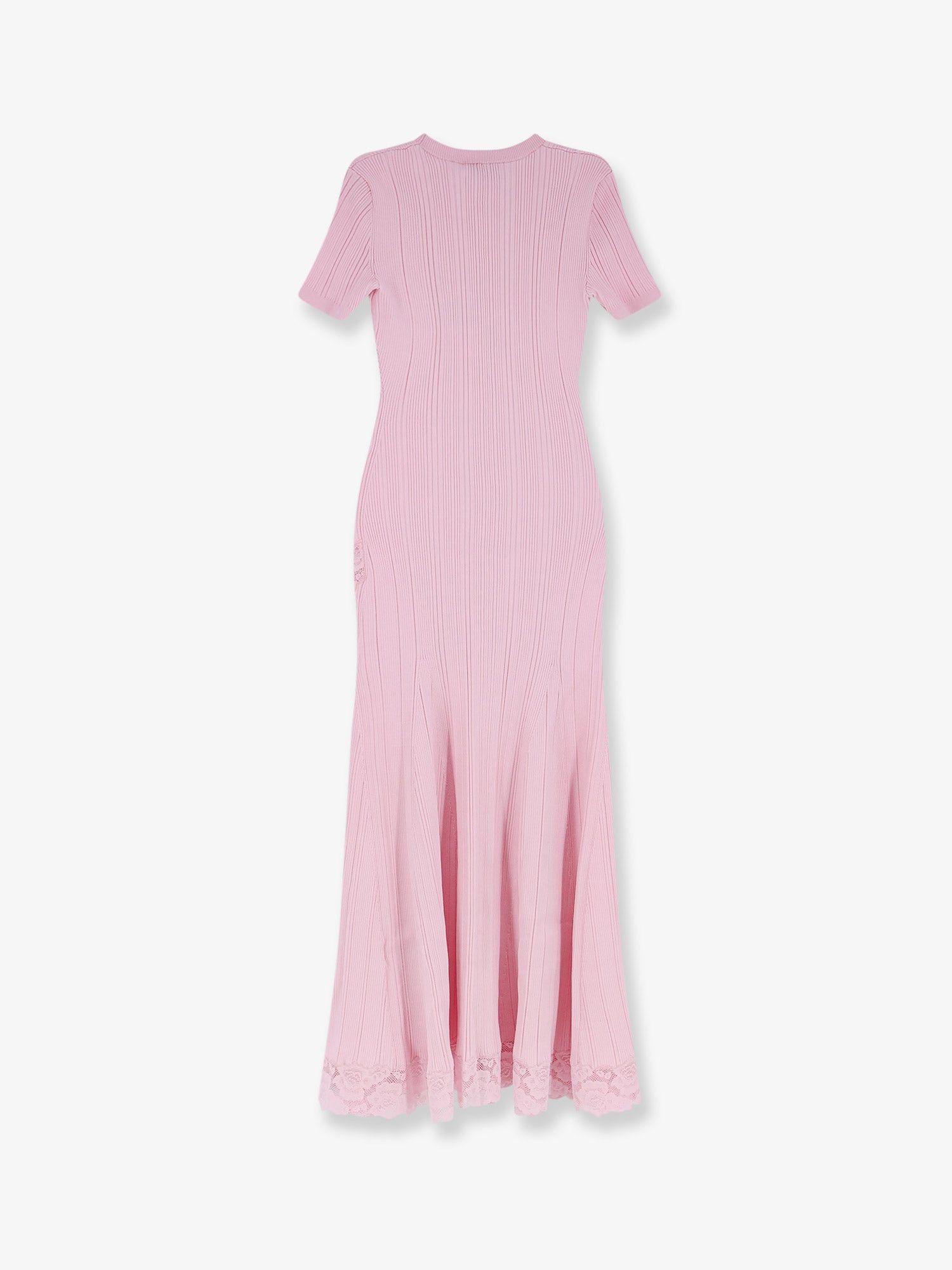 Self-Portrait Knit Lace Insert Midi Dress Size S / US 4 / IT 40 - 2 Thumbnail