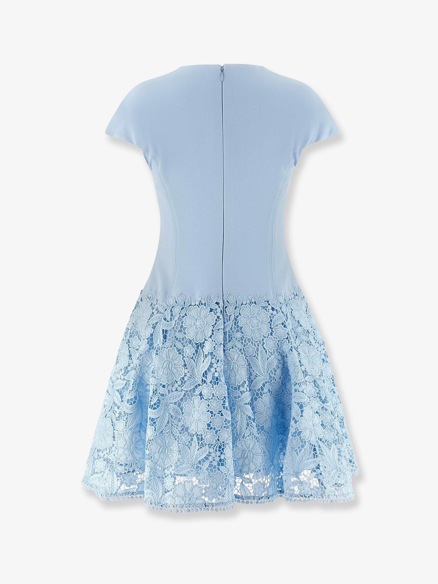 Self-Portrait Crepe Lace Mini Dress Size S / US 4 / IT 40 - 2 Thumbnail
