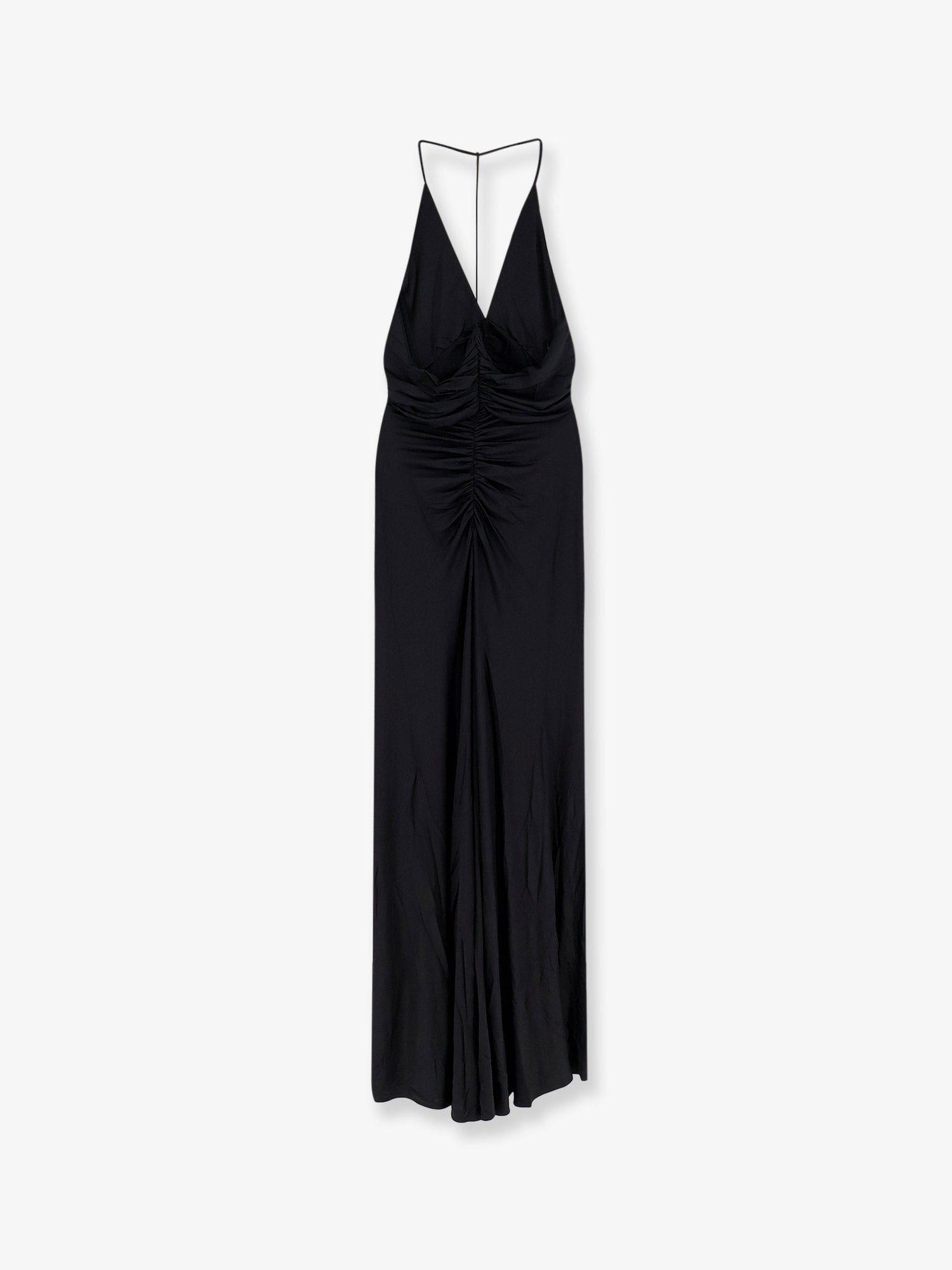Self-Portrait Gathered Jersey Long Dress Size S / US 4 / IT 40 - 2 Thumbnail