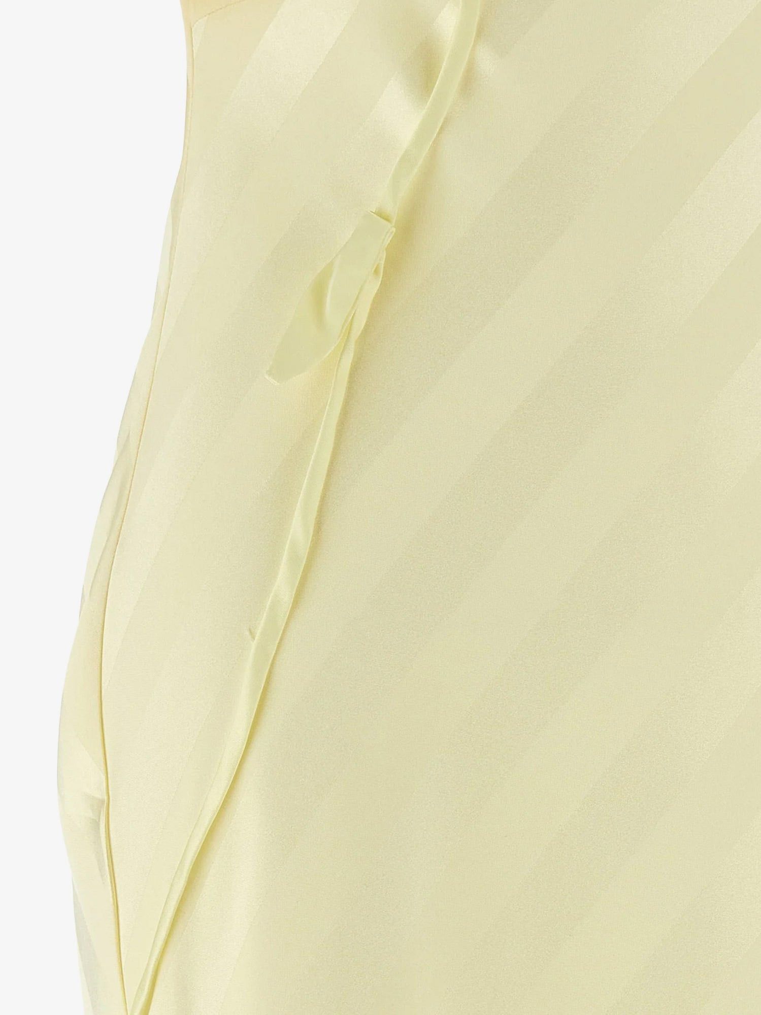 Self-Portrait Striped Satin Long Dress Size M / US 6-8 / IT 42-44 - 3 Thumbnail