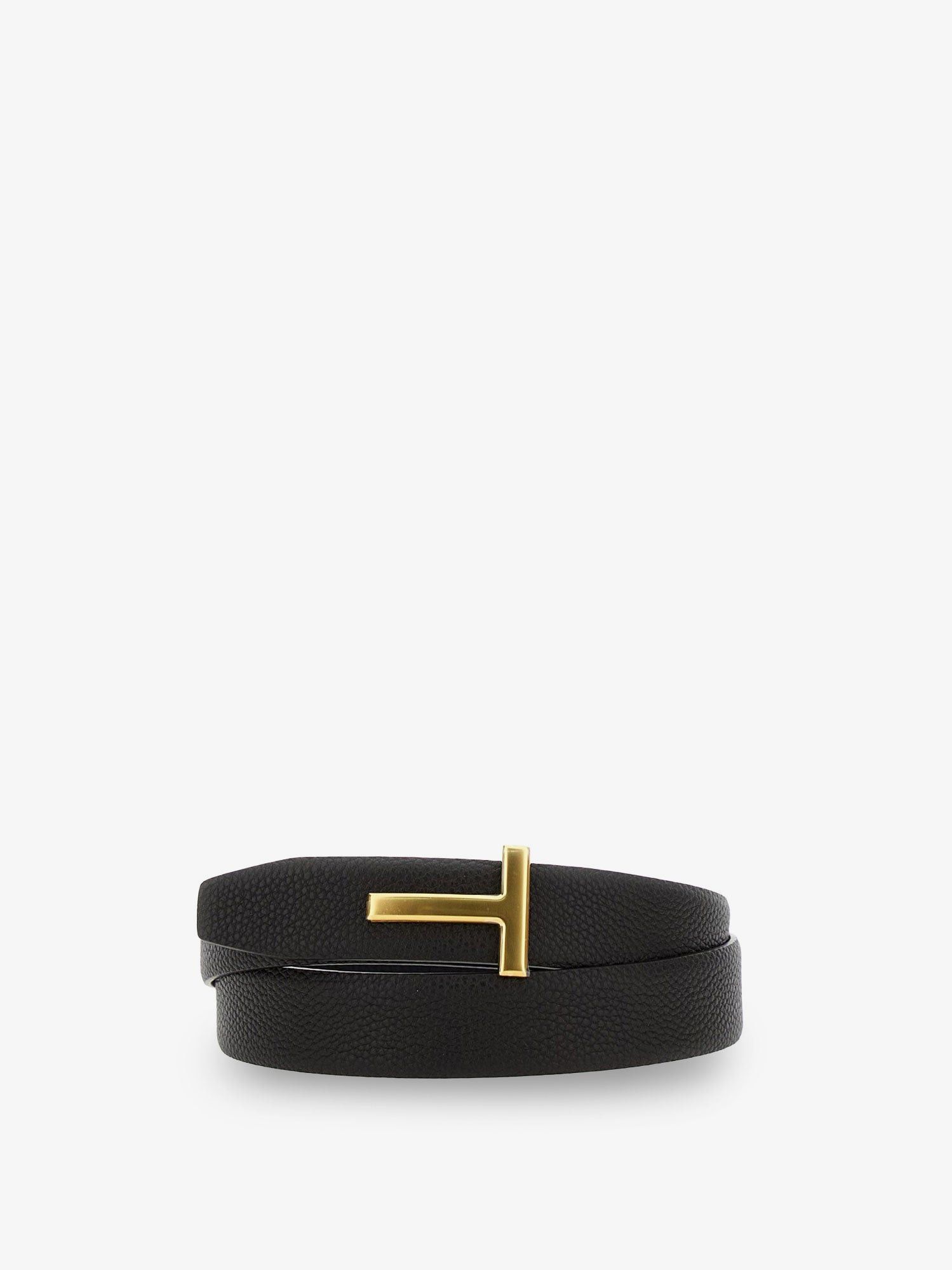 Tom Ford Reversible Hammered Leather Belt Size ONE SIZE - 3 Thumbnail