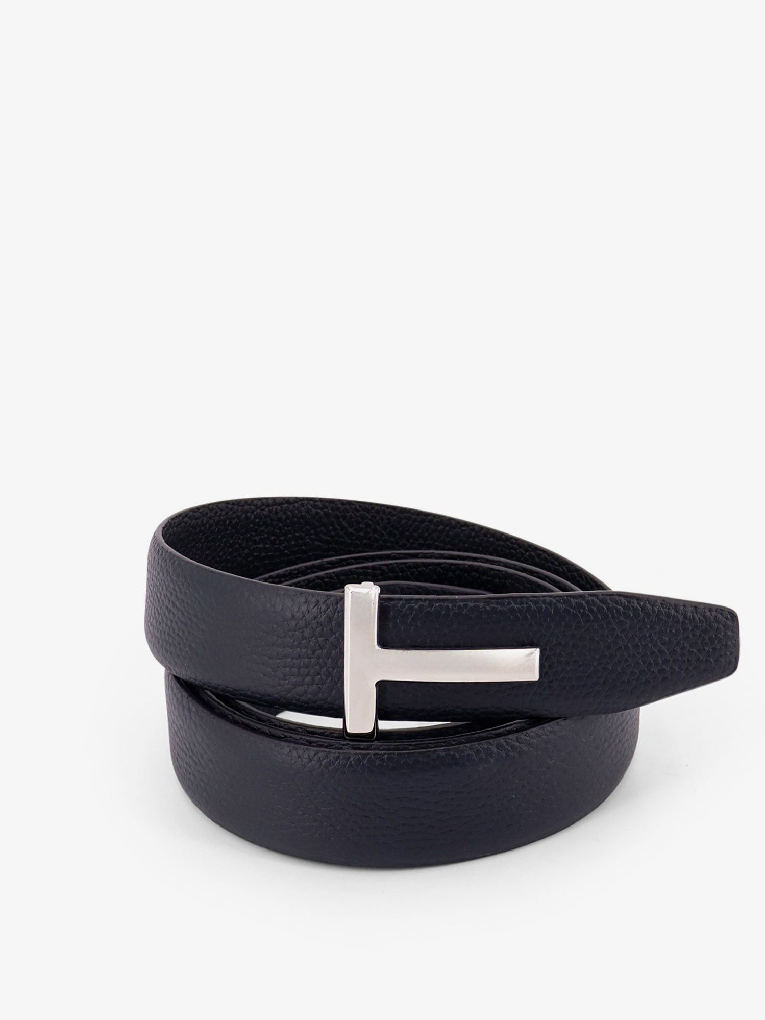 Tom Ford Hammered Leather Belt Size ONE SIZE - 3 Thumbnail