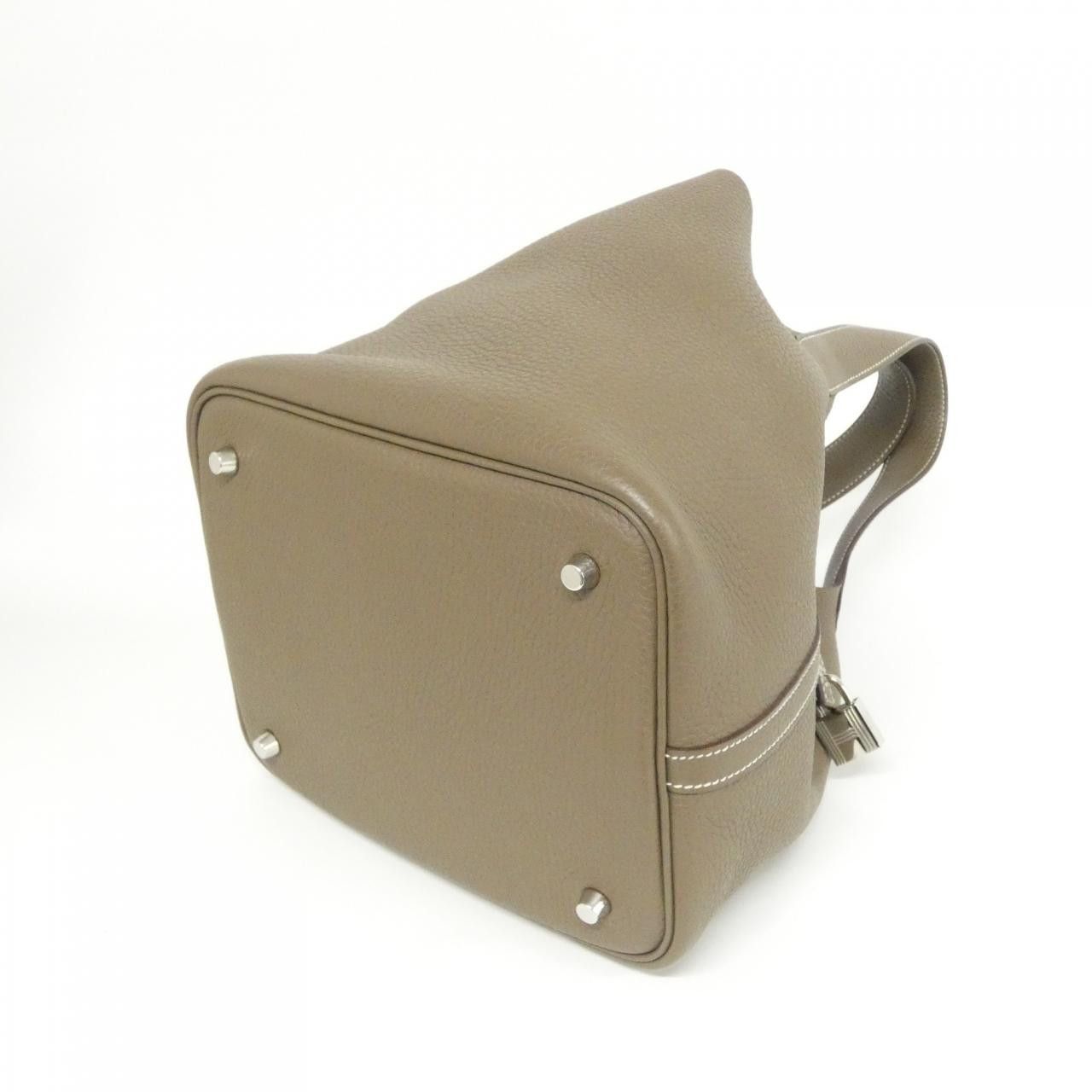 Hermes Hermes Hermes Picotan Lock MM Clemence Bag Leather Handbag B DUTY FREE for USA Size ONE SIZE - 2 Thumbnail