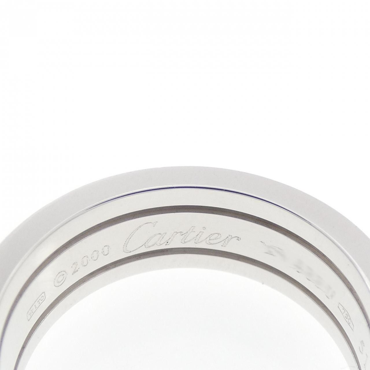 Cartier Cartier Cartier C2 Au750 White Gold Ring Size 11 Precious Metal Ring B4040500 DUTY FREE for USA Size ONE SIZE - 4 Thumbnail
