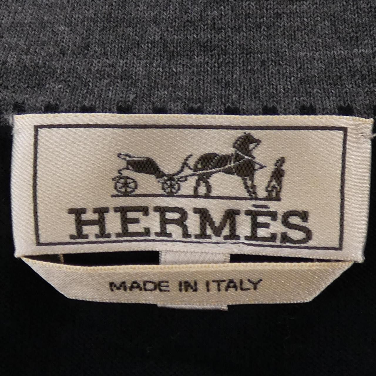 Hermes Hermes Hermes H Detail Wool Knitwear Textile Tops DUTY FREE for USA Size ONE SIZE - 4 Thumbnail