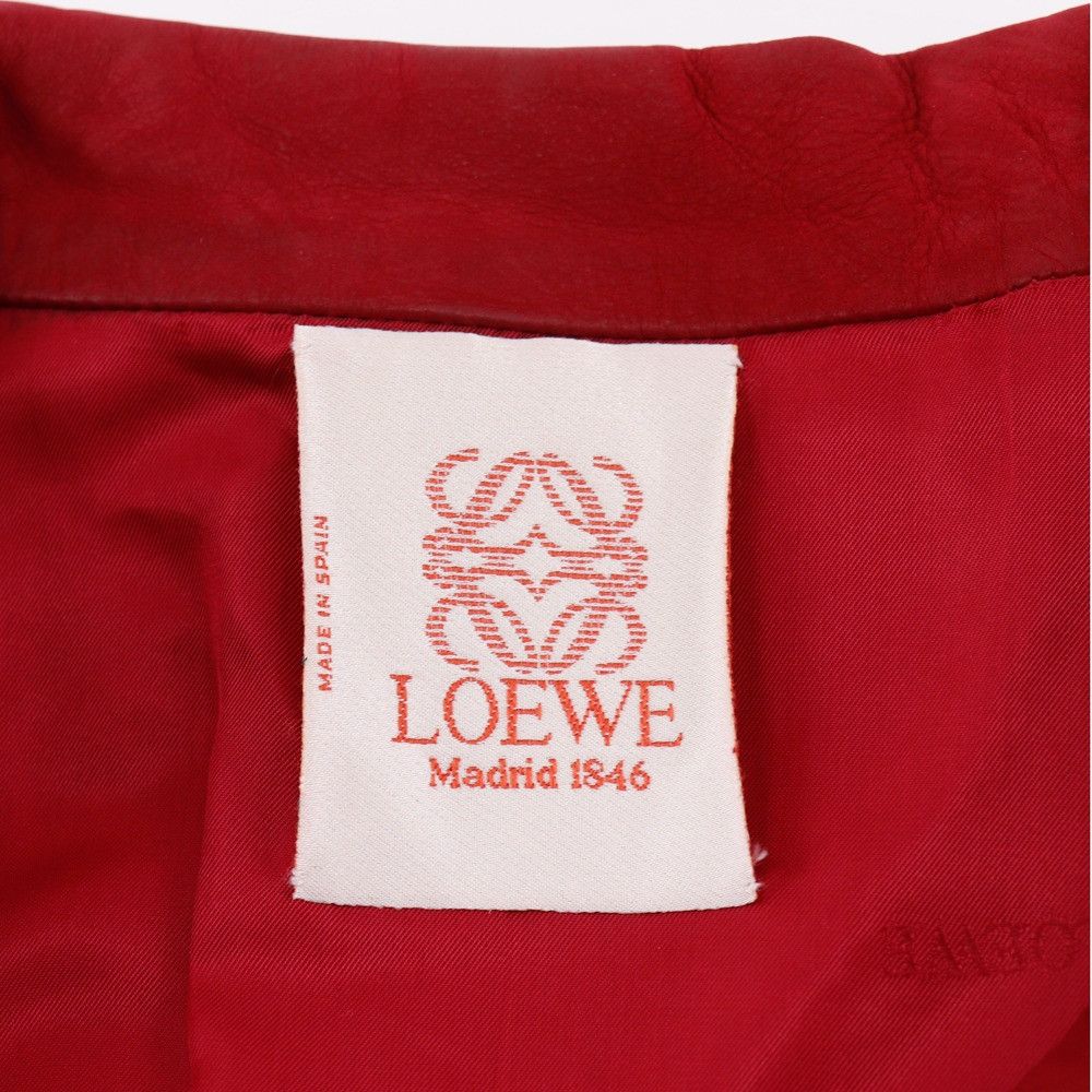 Loewe Loewe Loewe Leather Tailored Jacket Leather Outerwear DUTY FREE for USA Size ONE SIZE - 19 Thumbnail