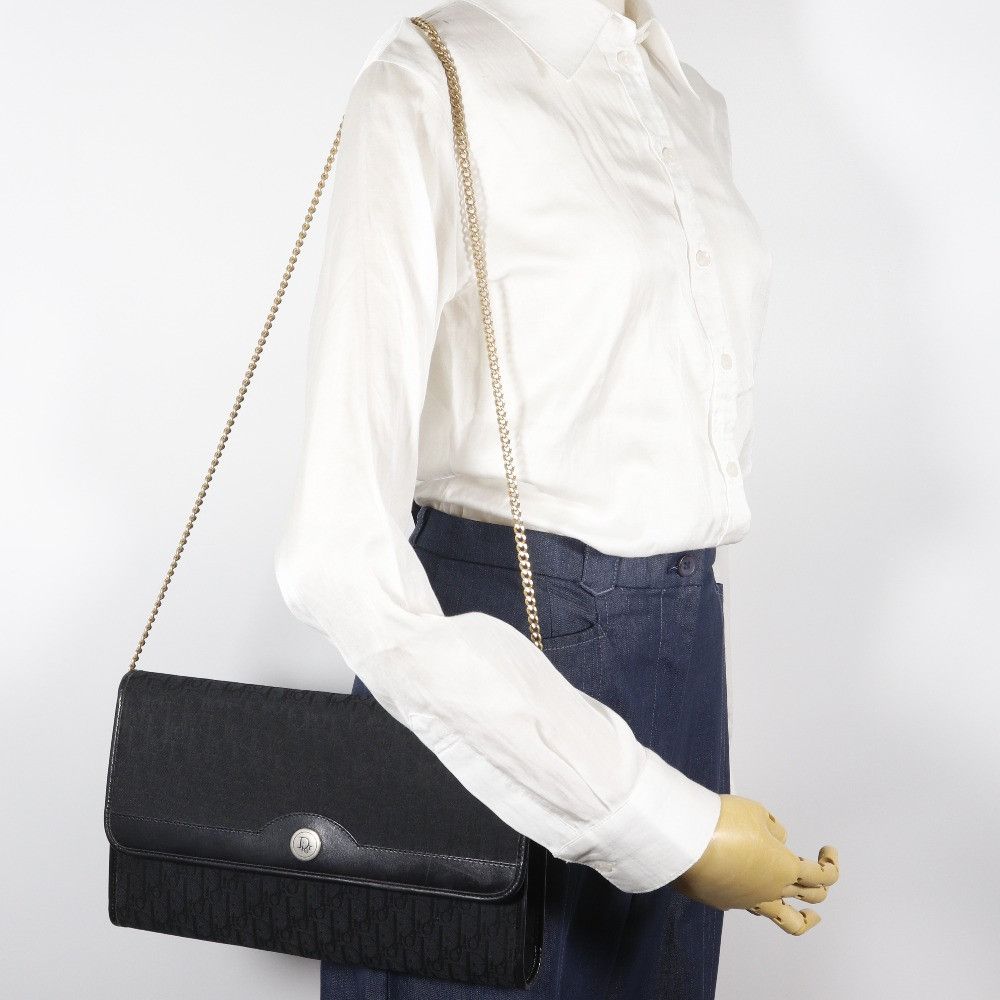 Dior Dior Christian Dior Canvas Shoulder Bag Textile Shoulder Bag DUTY FREE for USA Size ONE SIZE - 17 Thumbnail