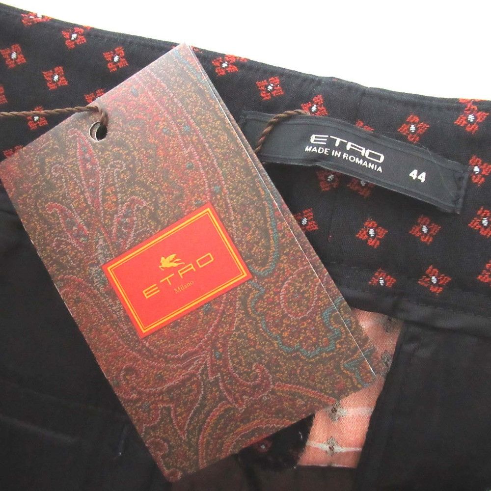 Other Other Etro Flower Jacquard Trousers Textile Bottoms DUTY FREE for USA Size ONE SIZE - 7 Thumbnail