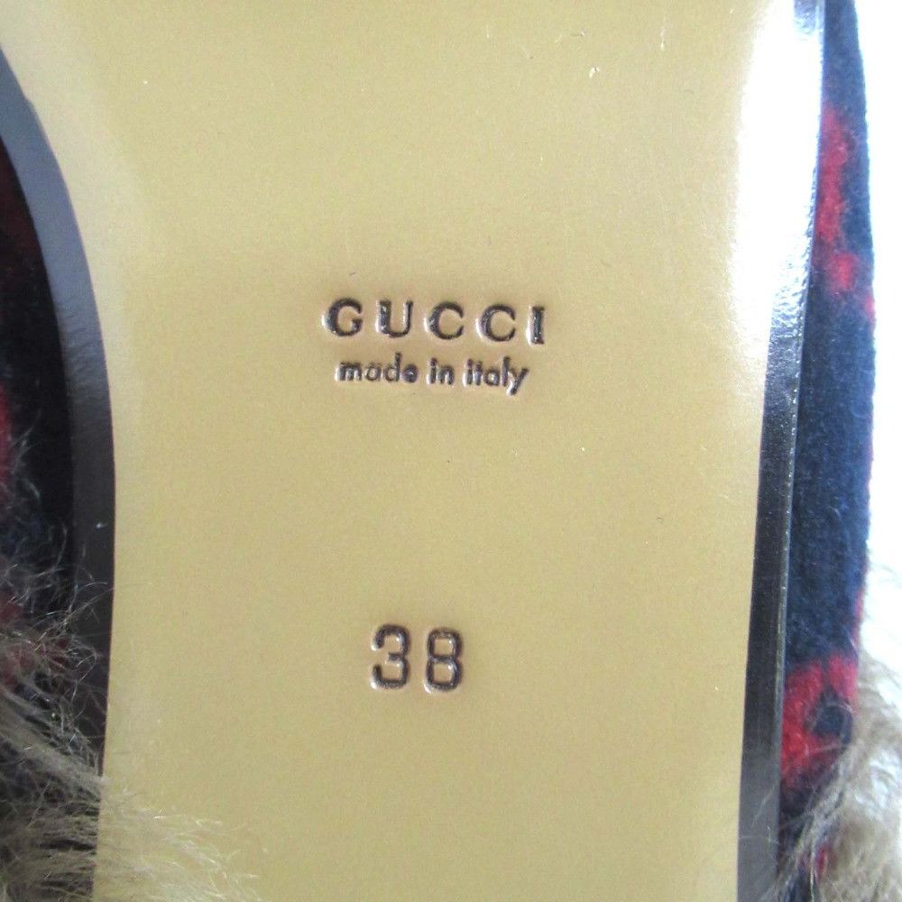 Gucci Gucci Gucci Princetown GG Canvas Slippers Textile Shoes DUTY FREE for USA Size ONE SIZE - 7 Thumbnail