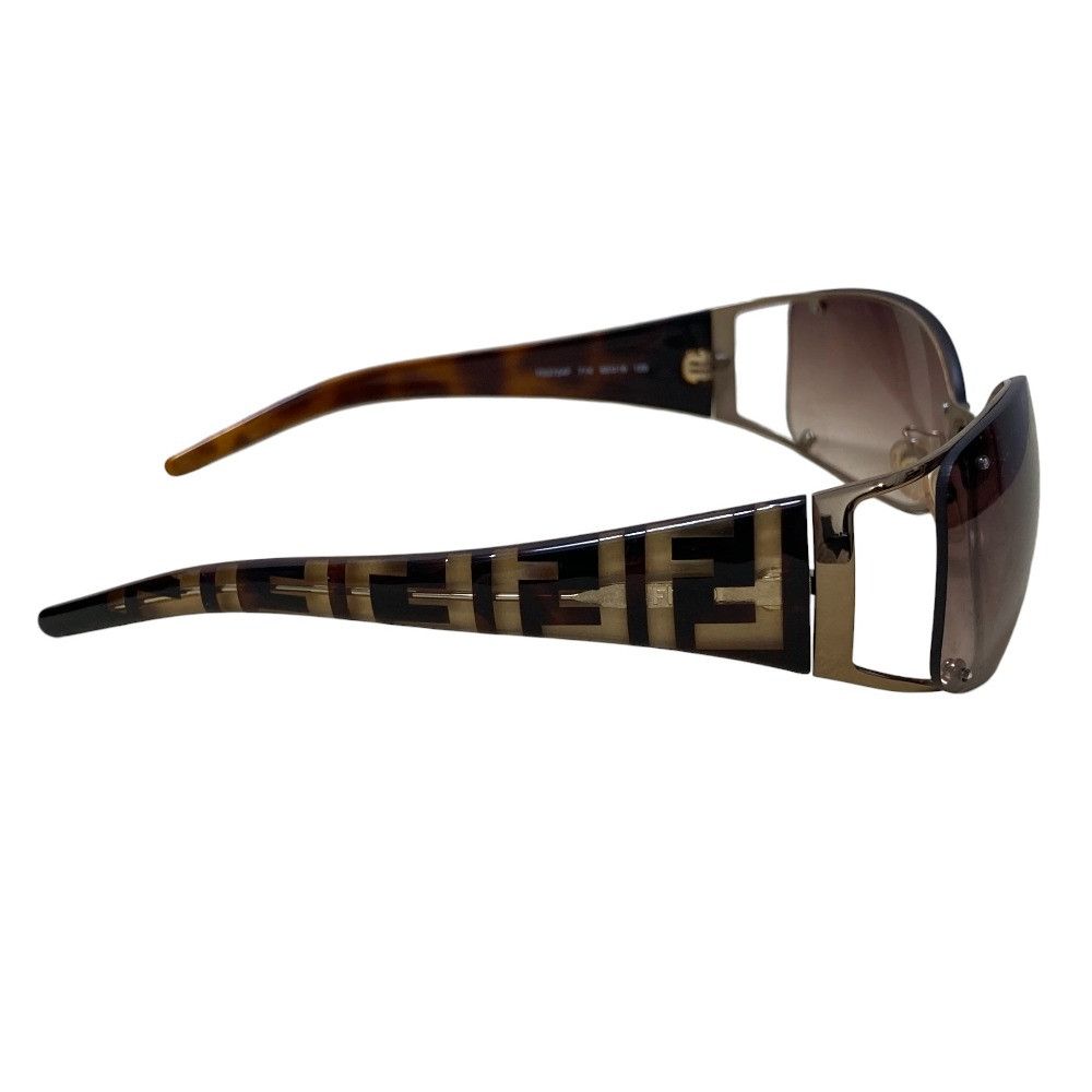 Fendi Fendi Fendi Zucca Metal Frame Sunglasses Plastic / Synthetic Sunglasses FS372AF DUTY FREE for USA Size ONE SIZE - 4 Thumbnail