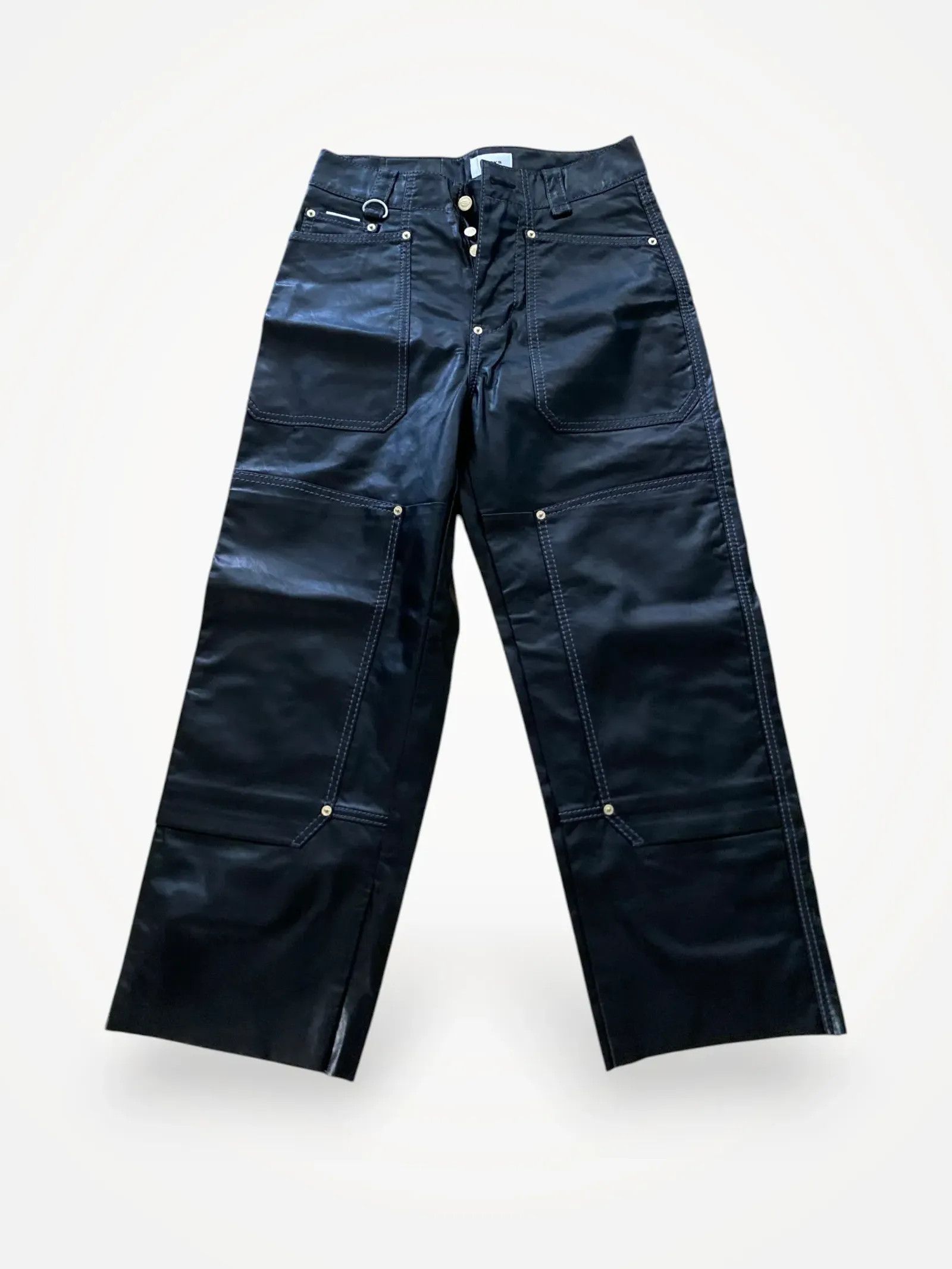 Eytys Eytys Mercury Black Pants Size 26" / US 2 / IT 38 - 2 Thumbnail