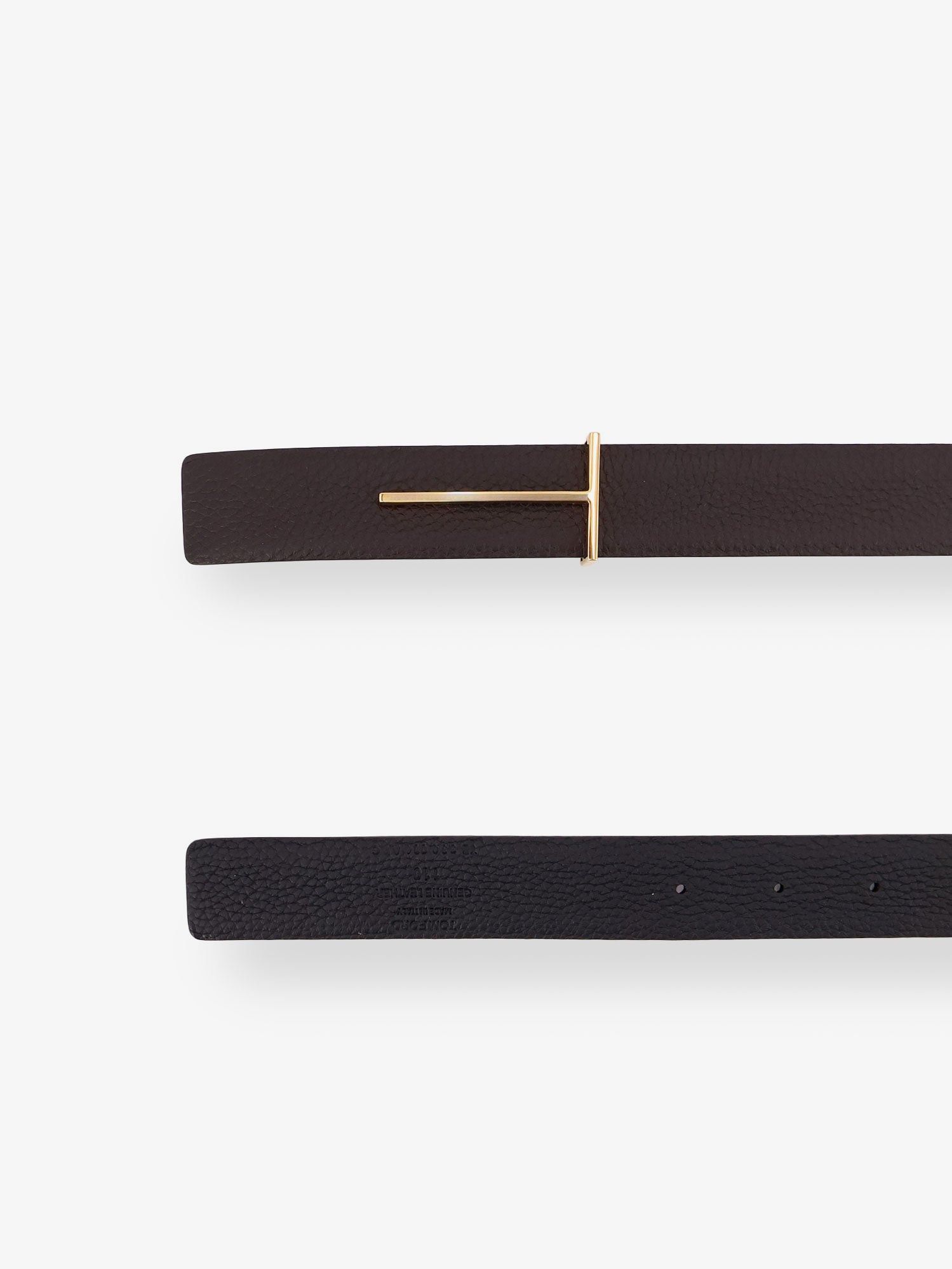 Tom Ford Hammered Leather Belt Size ONE SIZE - 2 Thumbnail