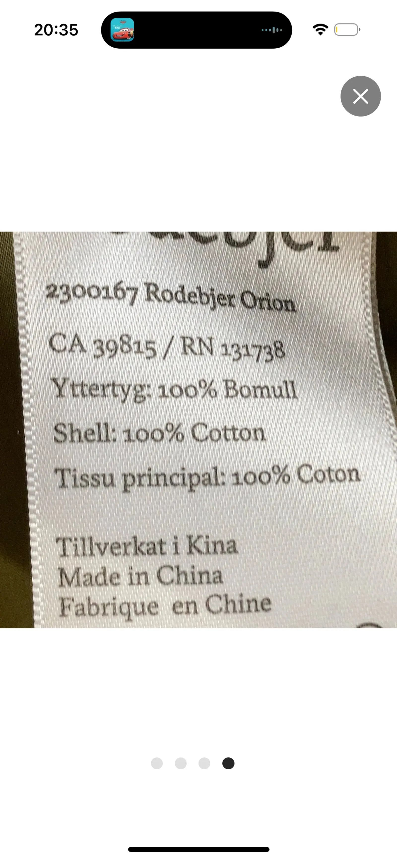 Rodebjer Rodebjer Orion Blouse Size XS / US 0-2 / IT 36-38 - 3 Thumbnail