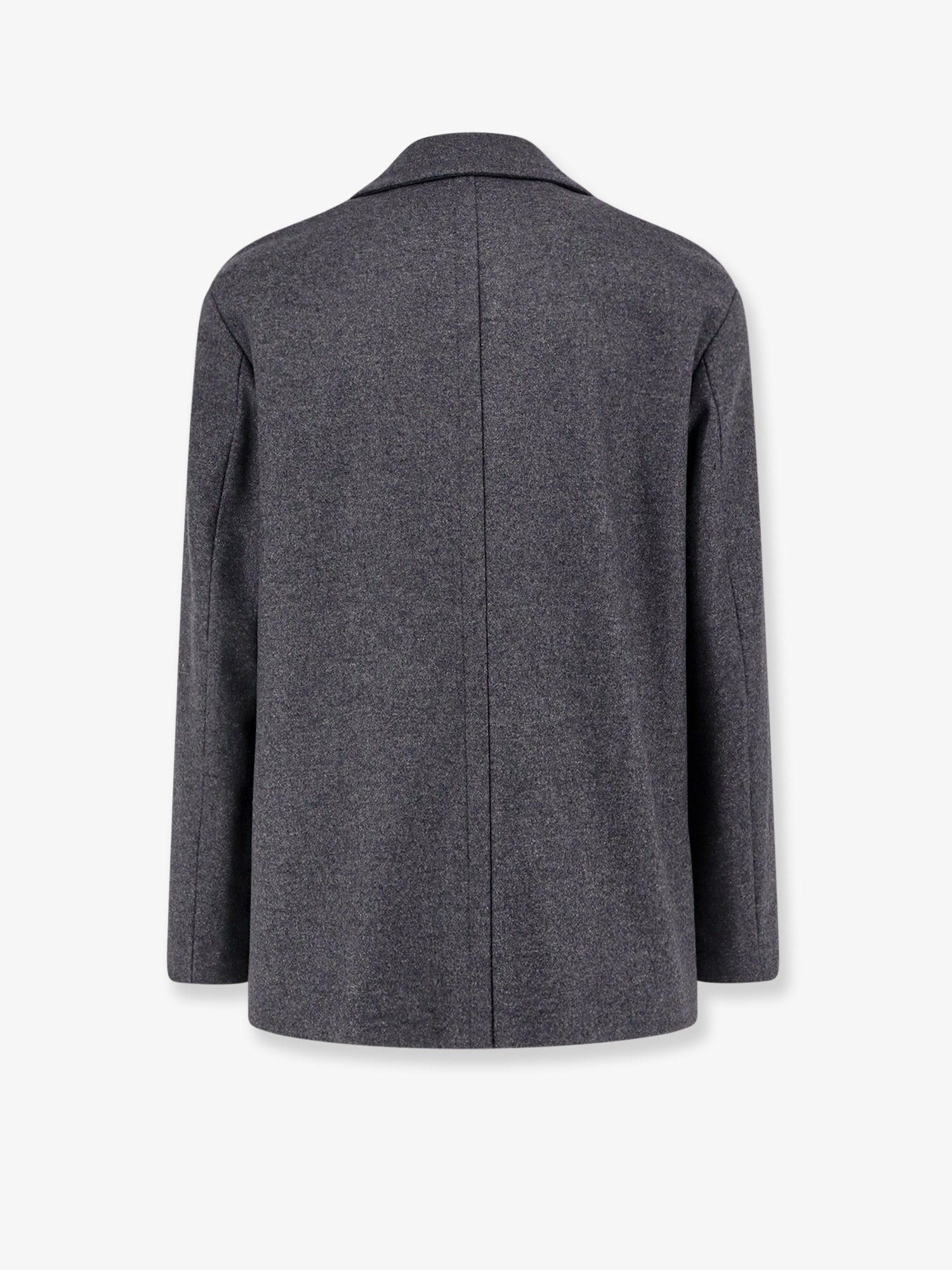 Hevo Double-Breasted Virgin Wool Blend Coat Size US XXL / EU 58 / 5 - 5 Thumbnail