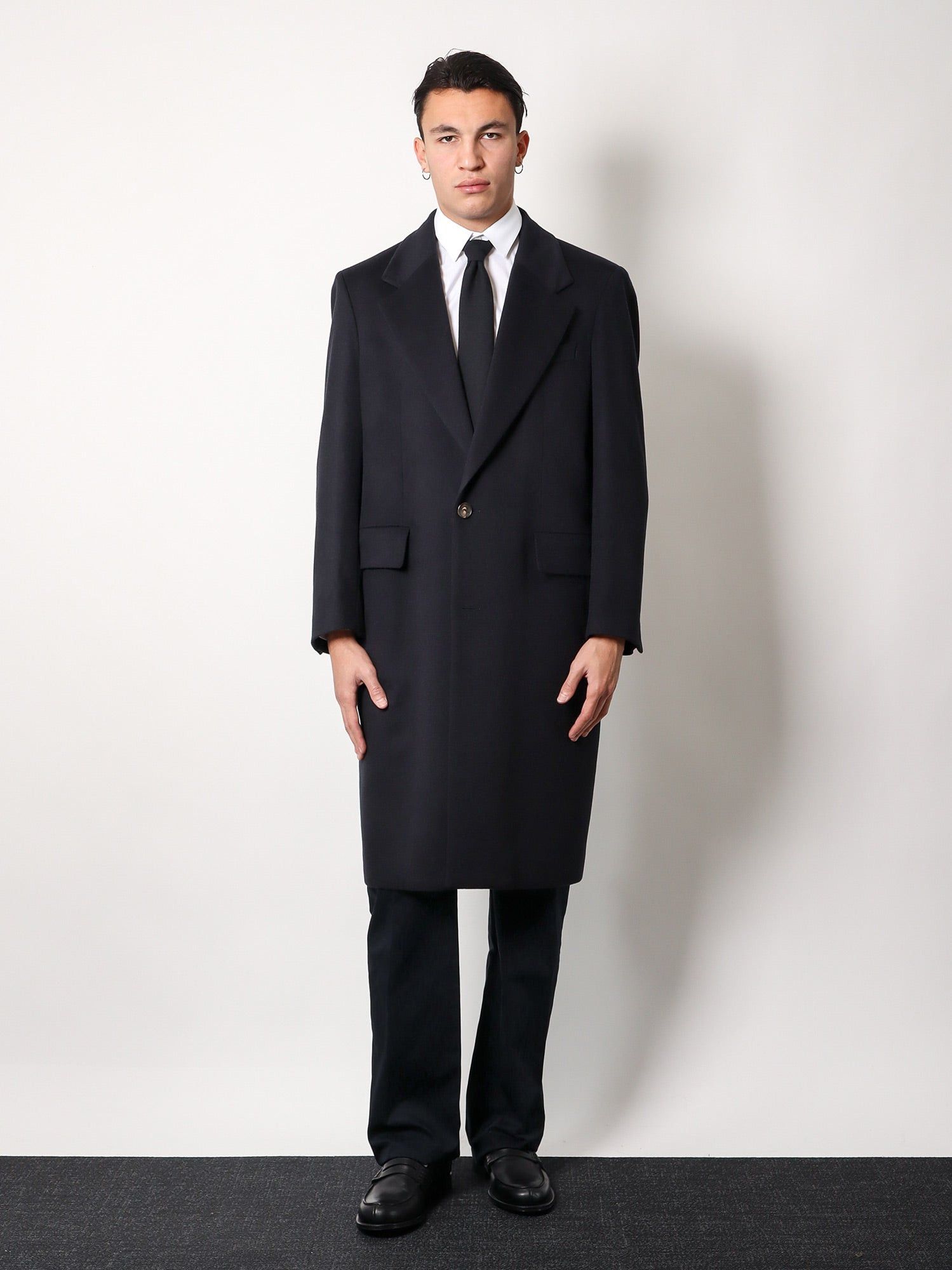 Hevo Cashmere Coat With Satin Lining Size US M / EU 48-50 / 2 - 2 Thumbnail