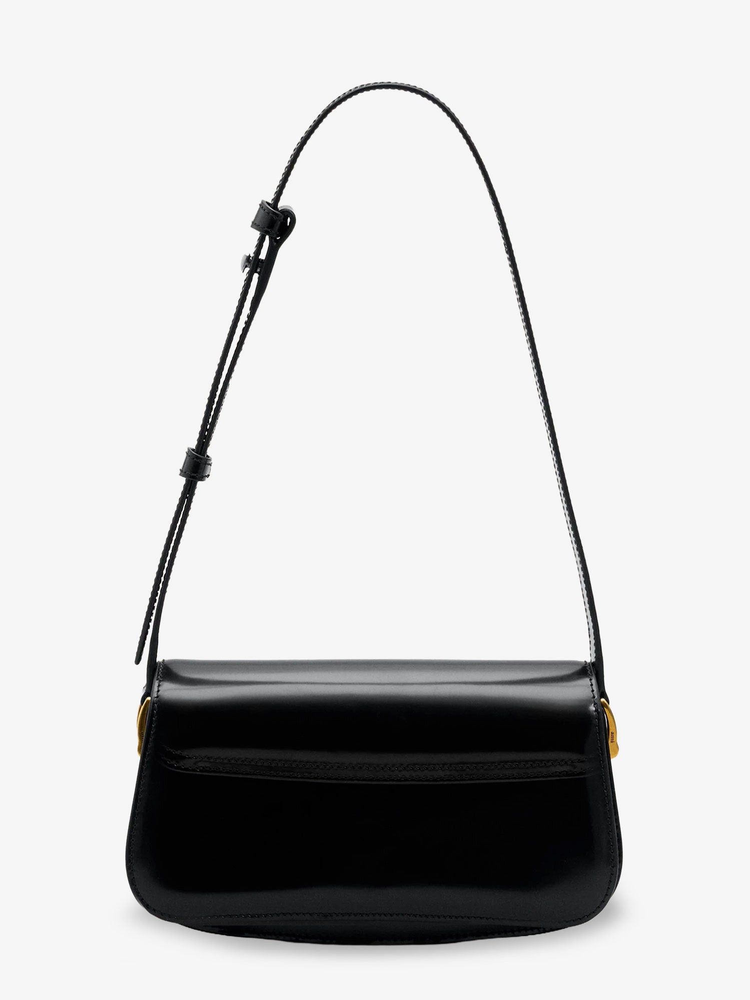 AMI Leather Shoulder Bag With Logo On The Front Size ONE SIZE - 2 Thumbnail