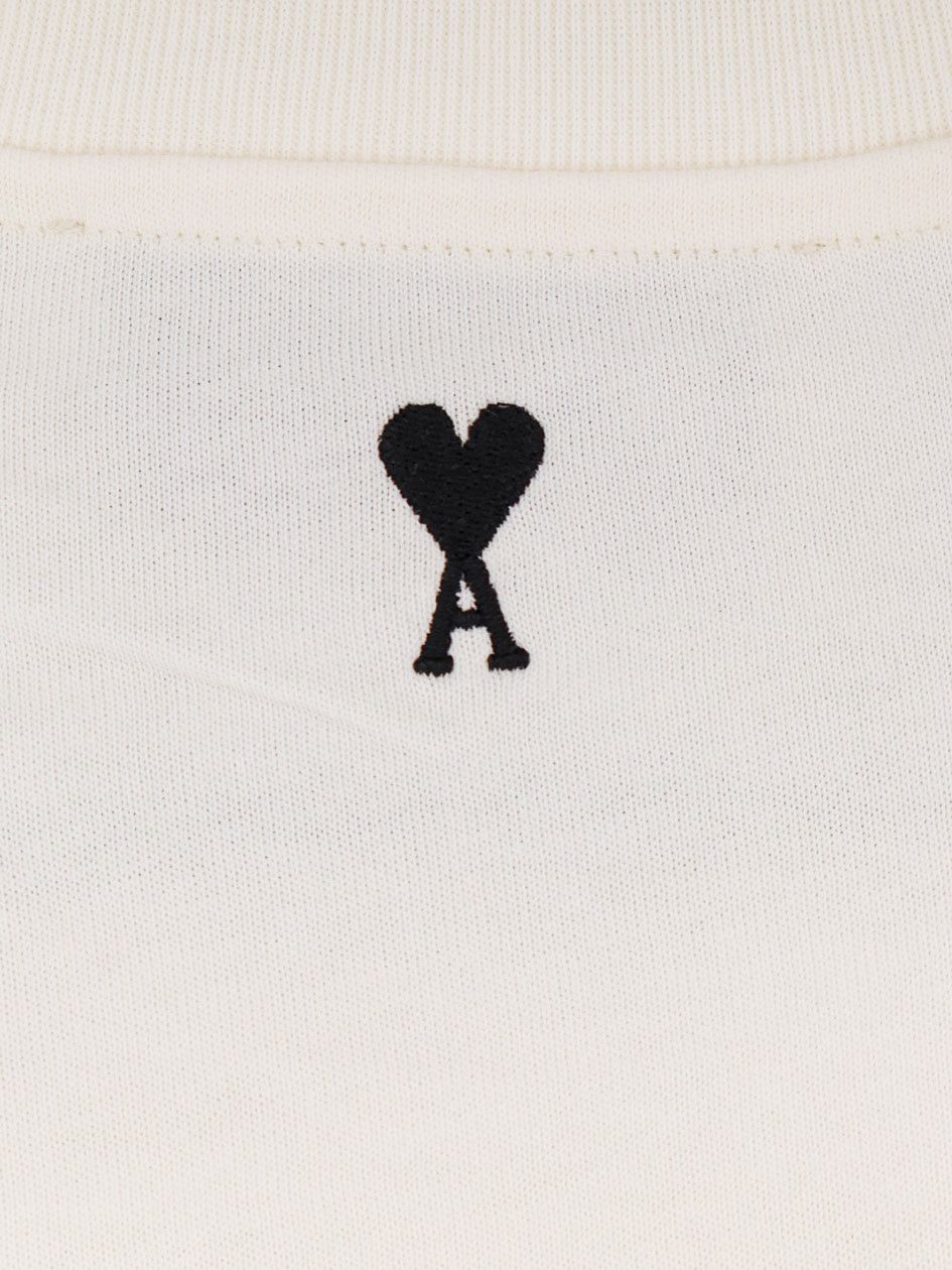 AMI Cotton T-Shirt With Frontal Print Size US S / EU 44-46 / 1 - 3 Thumbnail