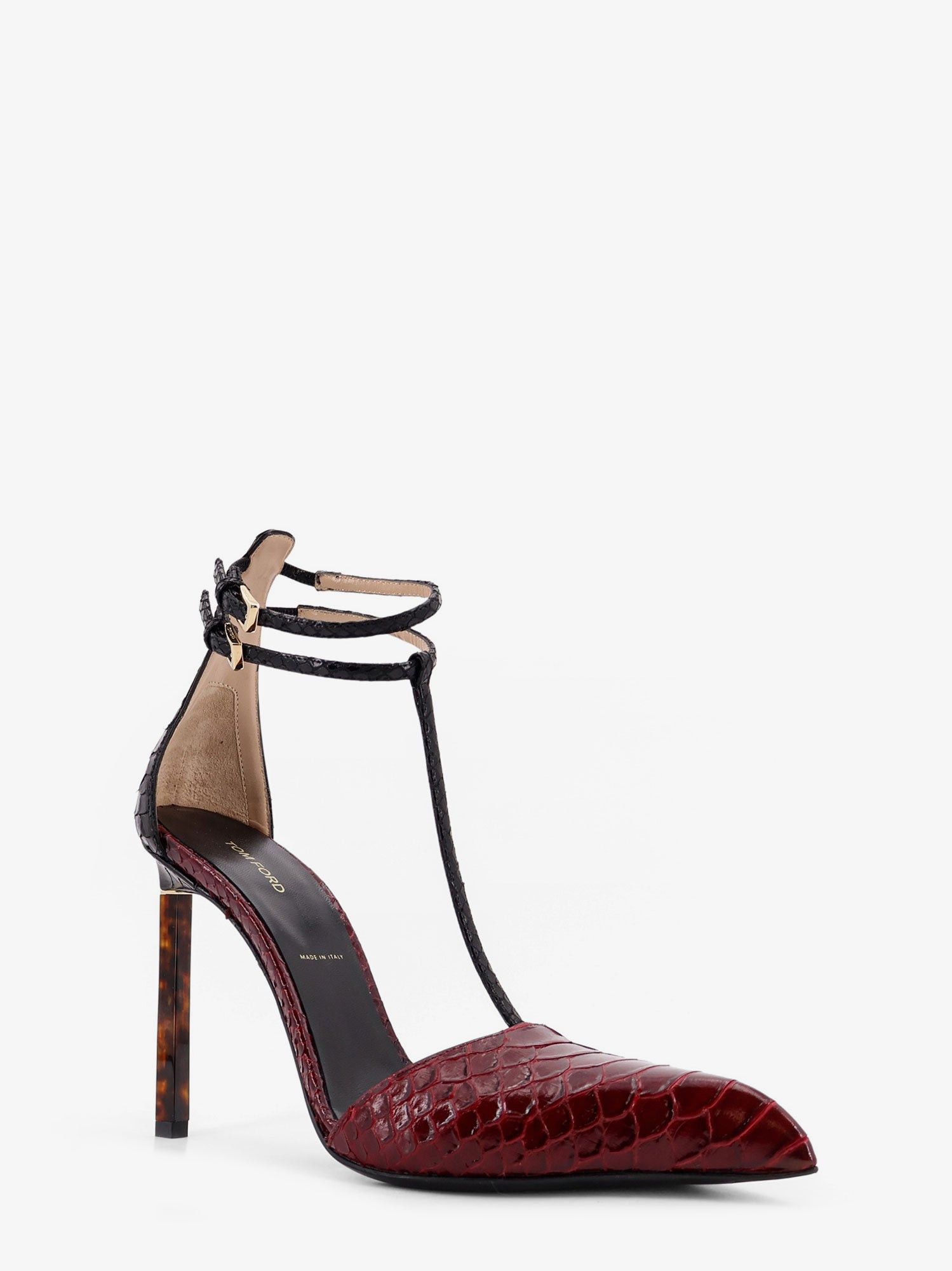 Tom Ford Python-Effect Leather Pumps Size US 9 / IT 39 - 2 Thumbnail