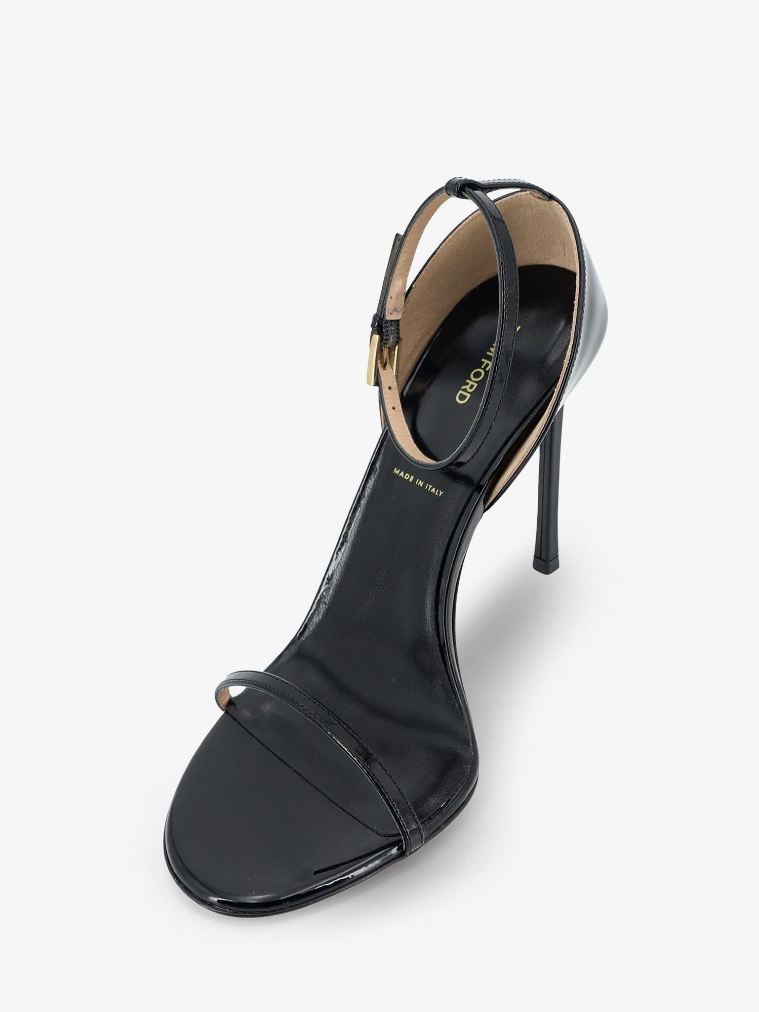 Tom Ford Patent Leather Sandals Size US 9 / IT 39 - 4 Thumbnail