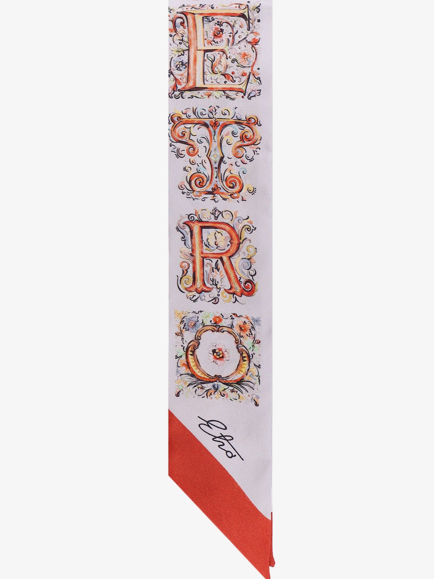 Etro Silk Bandeau With Paisley Print Size ONE SIZE - 3 Thumbnail