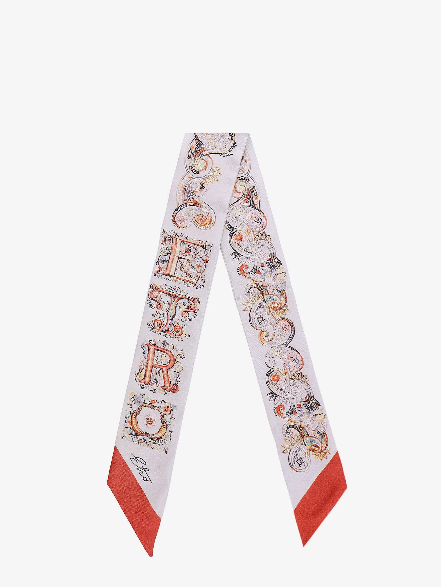 Etro Silk Bandeau With Paisley Print Size ONE SIZE - 2 Thumbnail