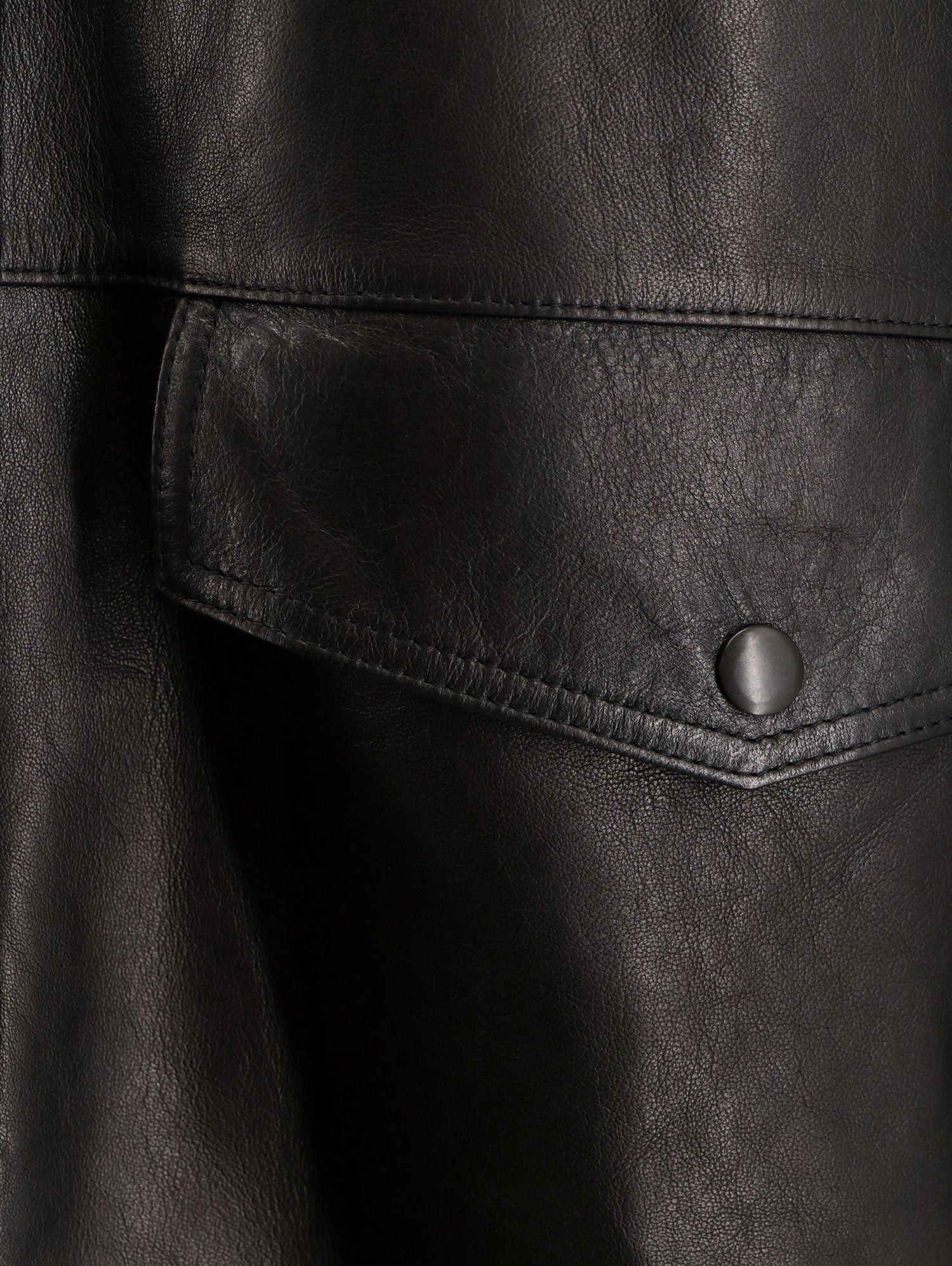 TONYWACK Long Padded Leather Unisex Jacket Size M / US 6-8 / IT 42-44 - 3 Thumbnail