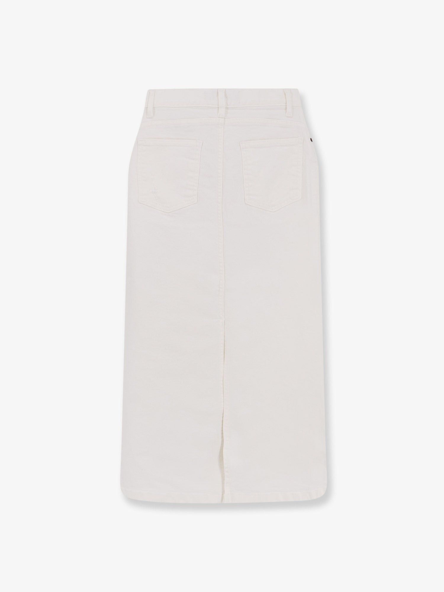 TONYWACK Cotton Skirt With Rippings Detail Size 28" / US 6 / IT 42 - 2 Thumbnail