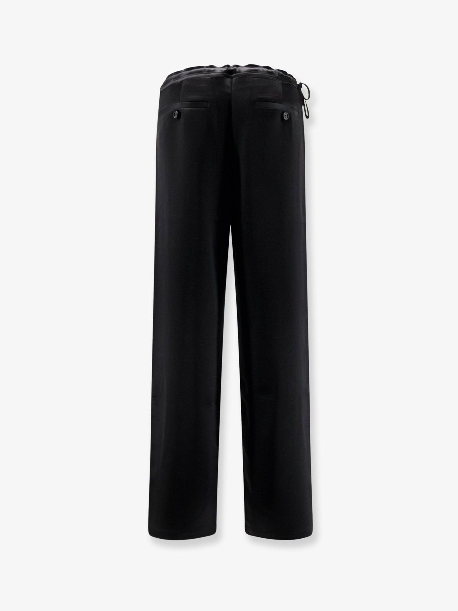 TONYWACK Satin Trousers Size 26" / US 2 / IT 38 - 2 Thumbnail