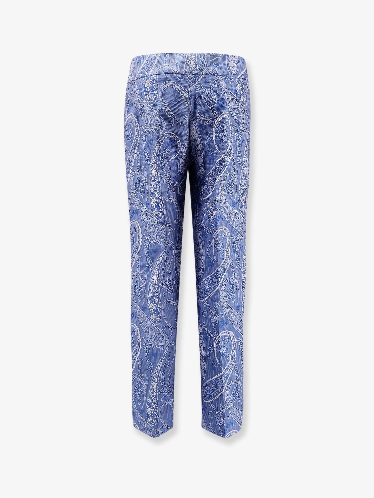 Etro Trousers With Iconic Print Size 28" / US 6 / IT 42 - 2 Thumbnail