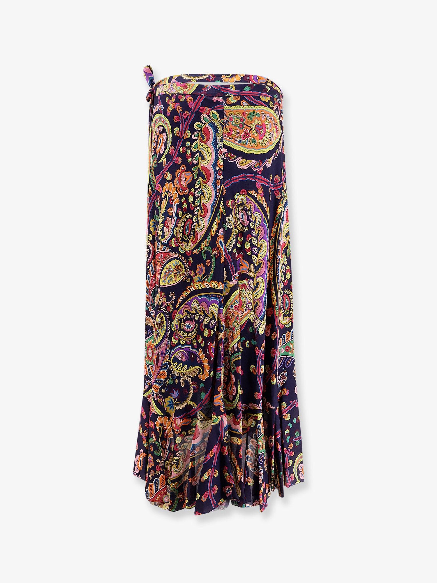Etro Multicolor Viscose Skirt Size 28" / US 6 / IT 42 - 2 Thumbnail