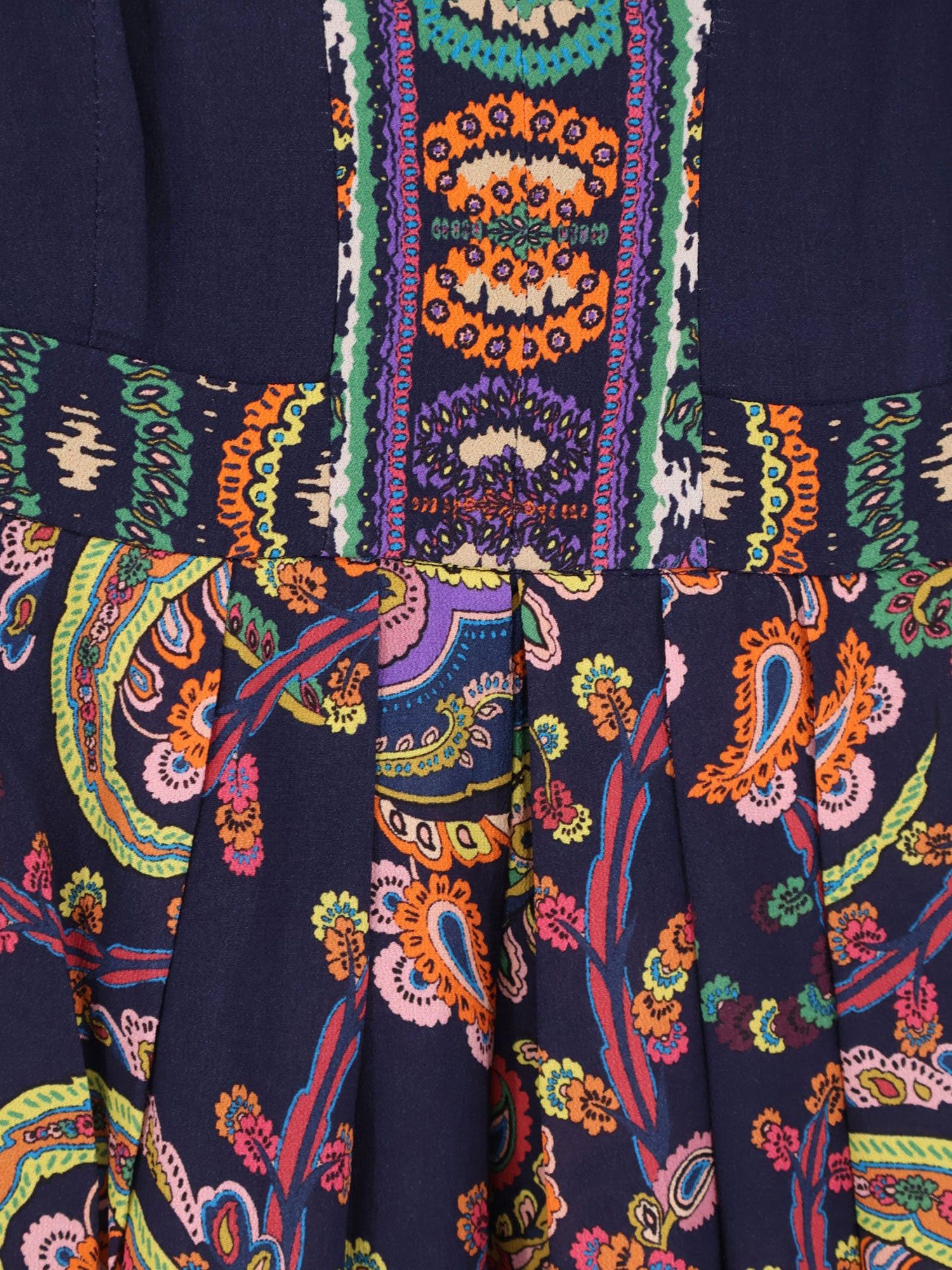 Etro Multicolor Viscose Long Dress Size L / US 10 / IT 46 - 3 Thumbnail