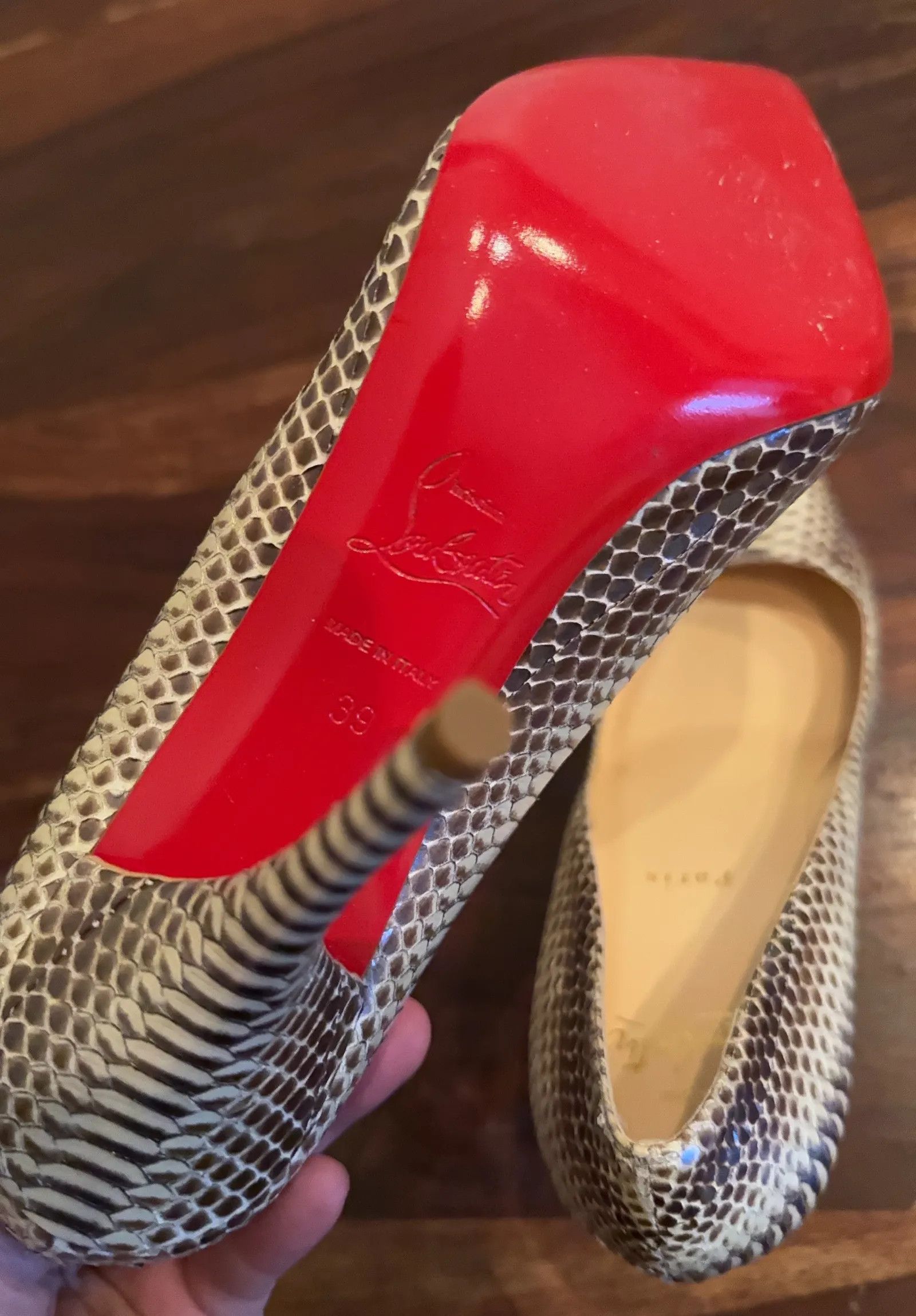Christian Louboutin Christian Louboutin Heels Size US 9 / IT 39 - 5 Thumbnail