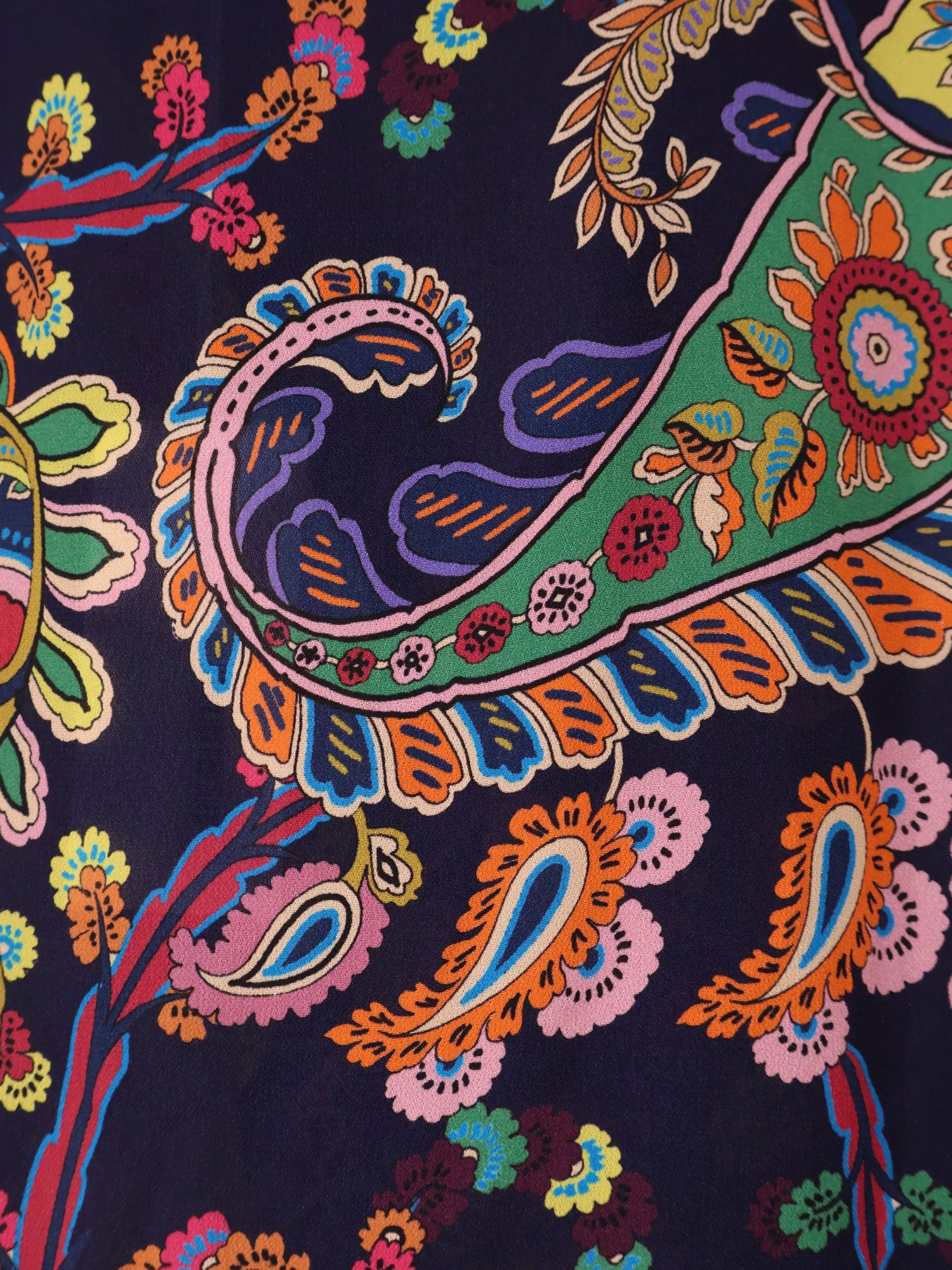 Etro Multicolor Viscose Shirt Size M / US 6-8 / IT 42-44 - 3 Thumbnail