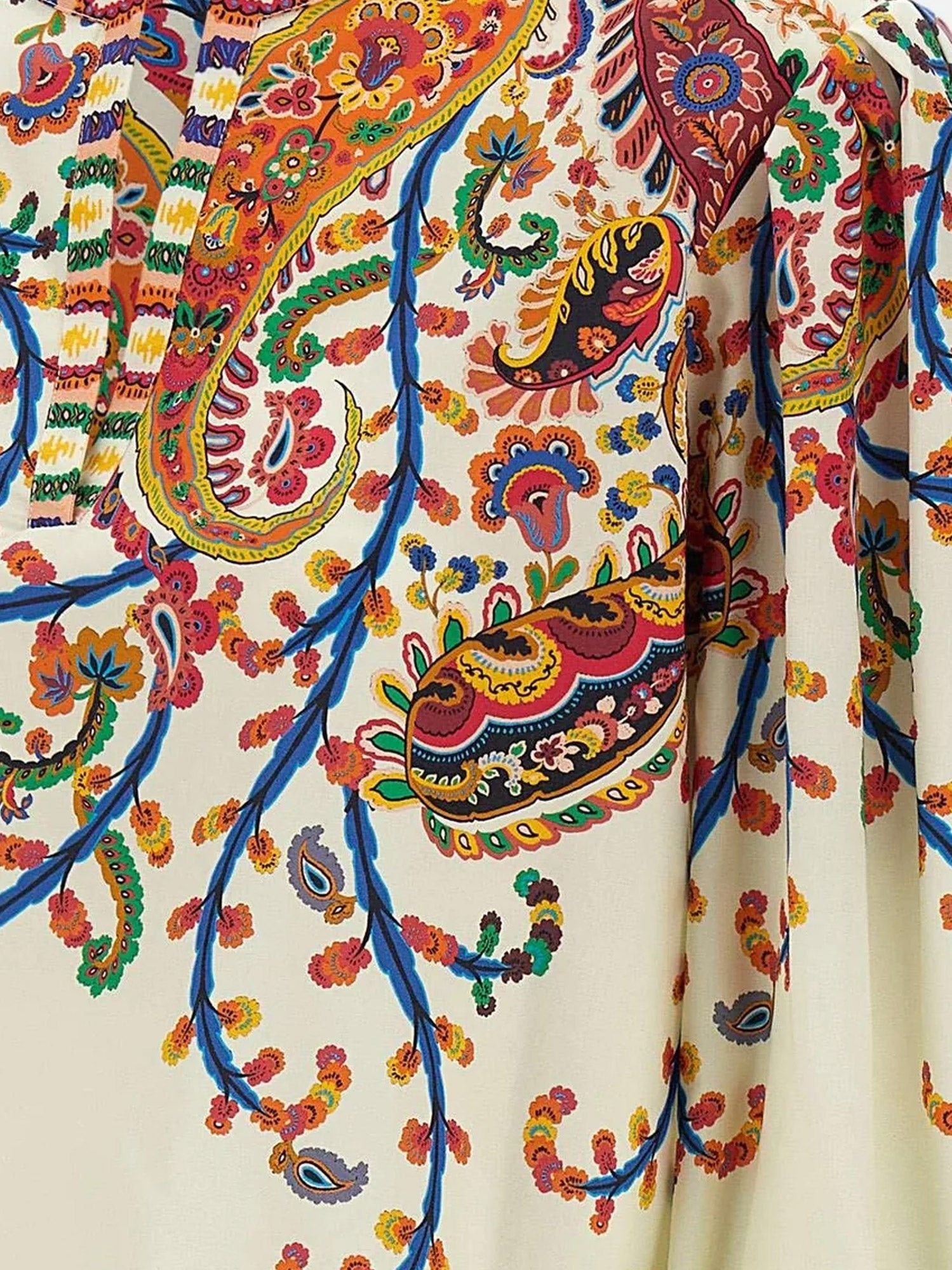 Etro Multicolor Cotton Shirt Size M / US 6-8 / IT 42-44 - 3 Thumbnail